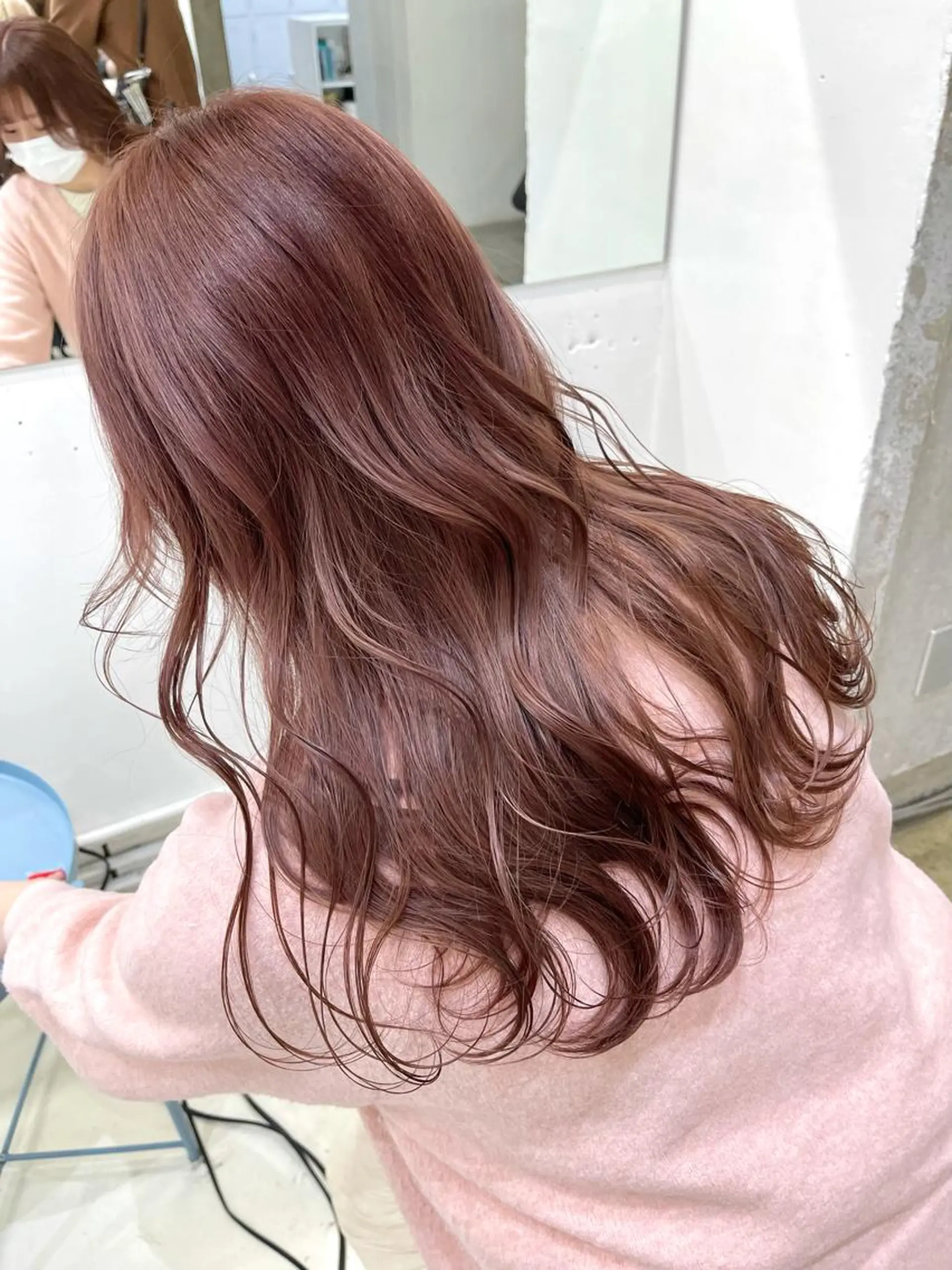 ロング カラー ハッシュカットとハイ トーン/HIROKIのヘアスタイル