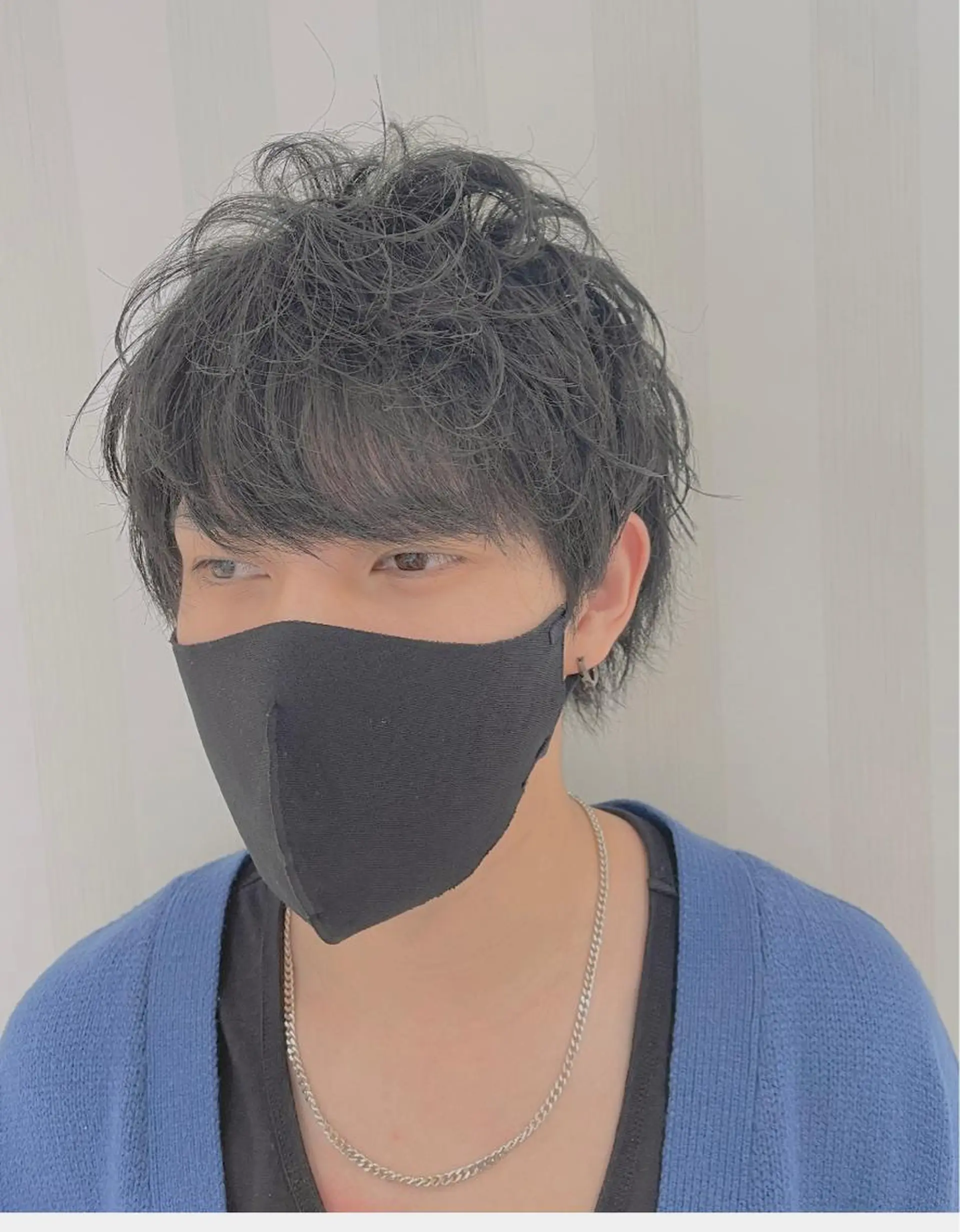 メンズ 曲がる縮毛矯正 川島爽楽のヘアスタイル
