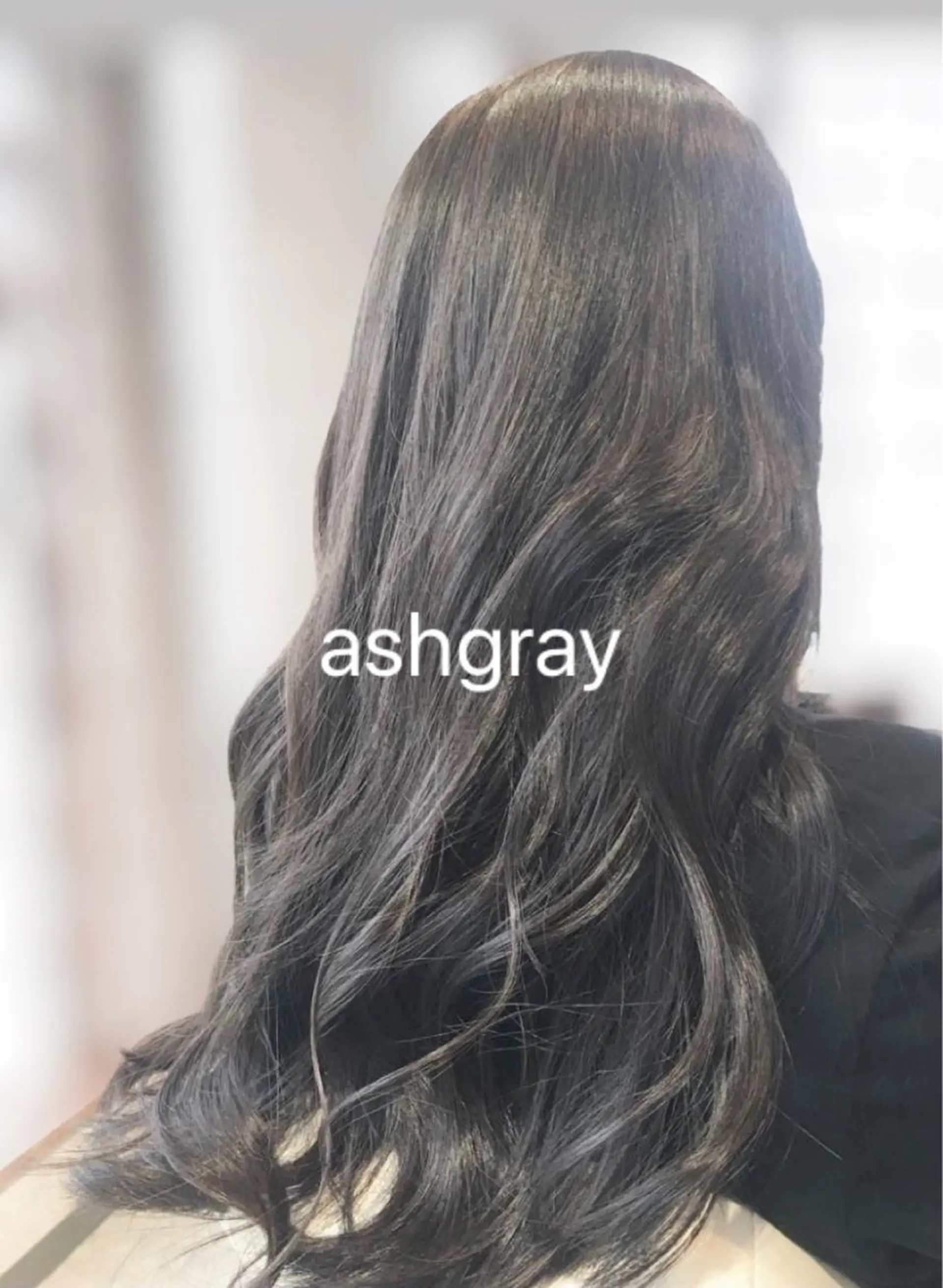 ロング カラー ヘアアレンジ GO TODAY SHAiRE SALON 梅田店所属・柔らかくすみカラー ボブ/ショートのヘアスタイル
