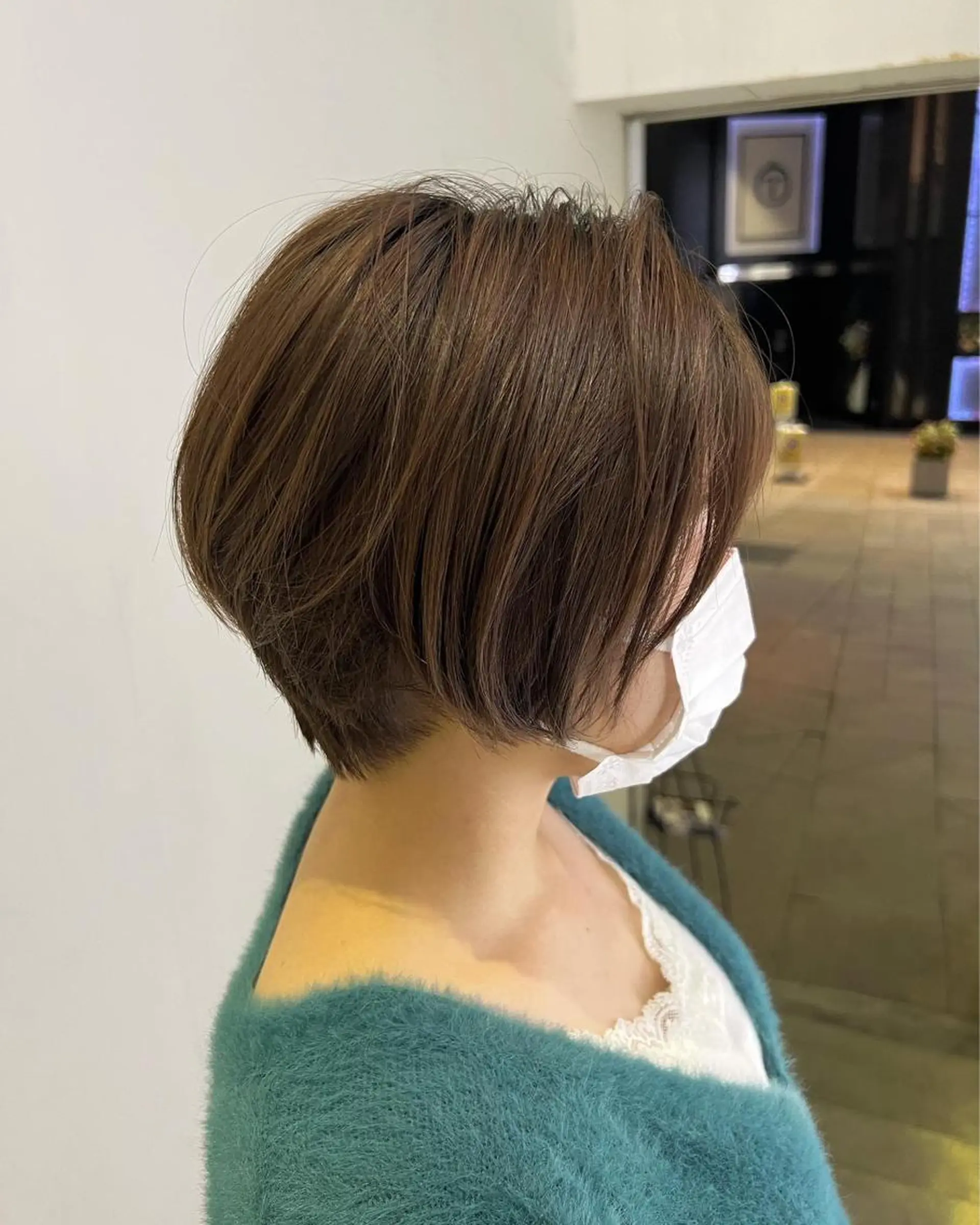 ショート ショートボブ ボブ ショートヘア モッズ・ヘア 金沢店所属・柴田 綺音のヘアスタイル