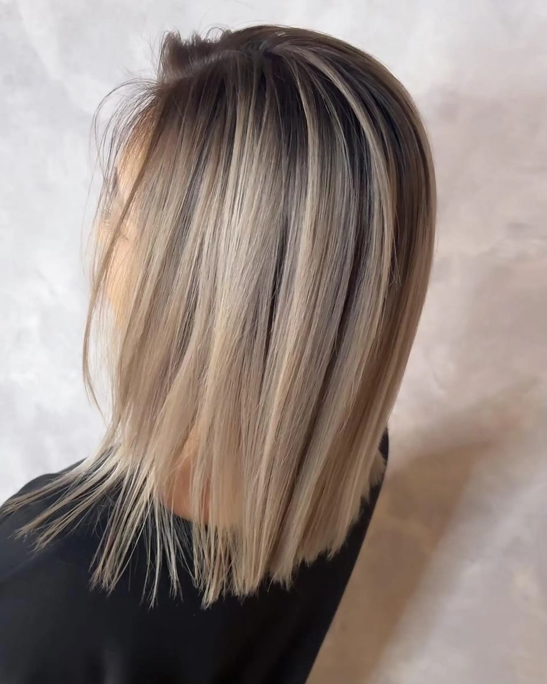 セミロング カラー ブリーチ ケアブリーチ ダブルカラー ハイトーンカラー インナーカラー カット ヘアカラー ❣️ハイトーン❣️ BLUE&Co.のヘアスタイル