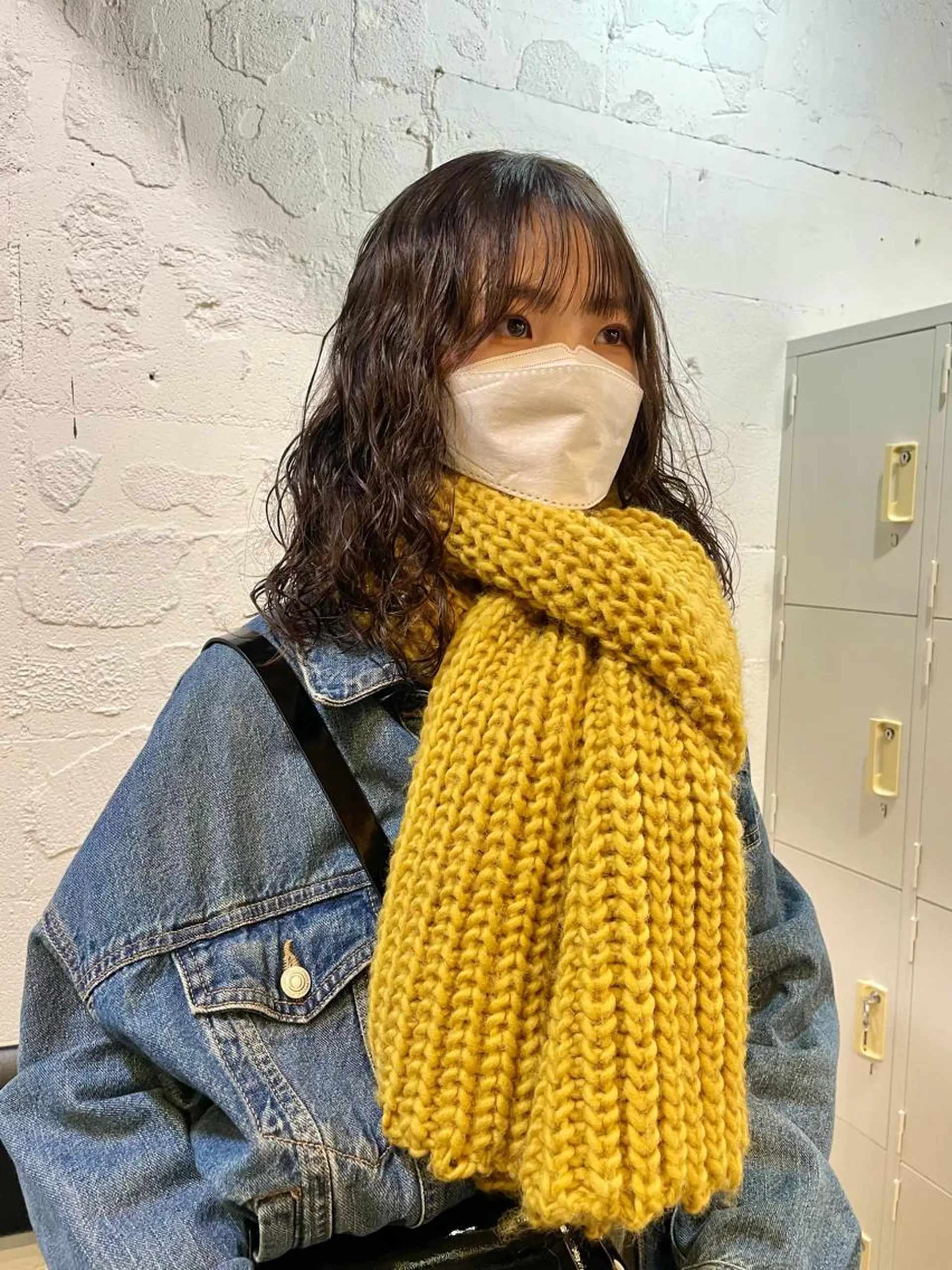 ミディアム カラー パーマ ヘアアレンジ カット ヘアカラー パーマ satsuki ito/暖色、パーマのヘアスタイル