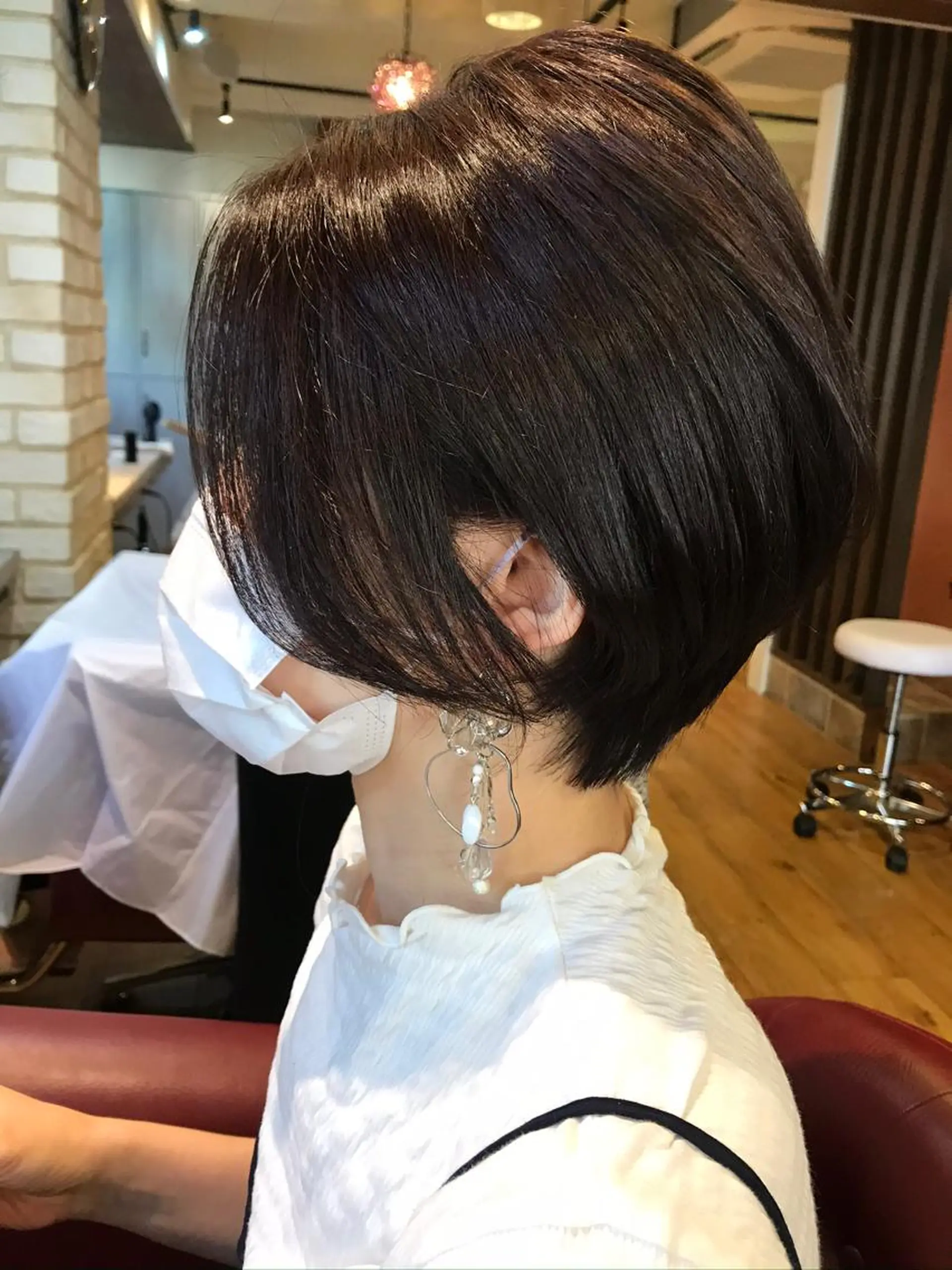 ショート カット トリートメント 耳つぼジュエリー💎 認定💎井上みわこのヘアスタイル