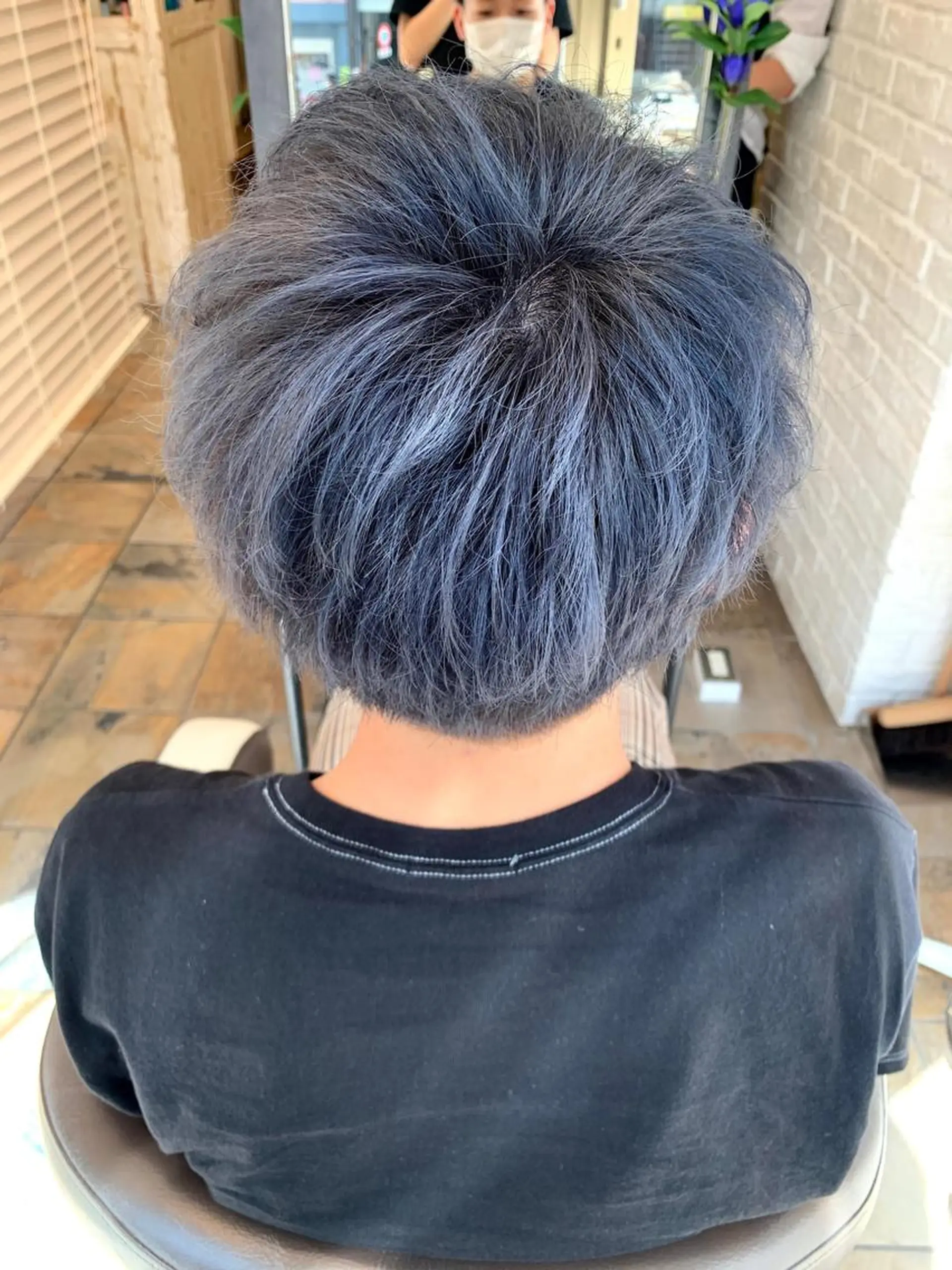 ショート カラー メンズ 即モテ×メンズヘア/ 表参道/MOMONEのヘアスタイル