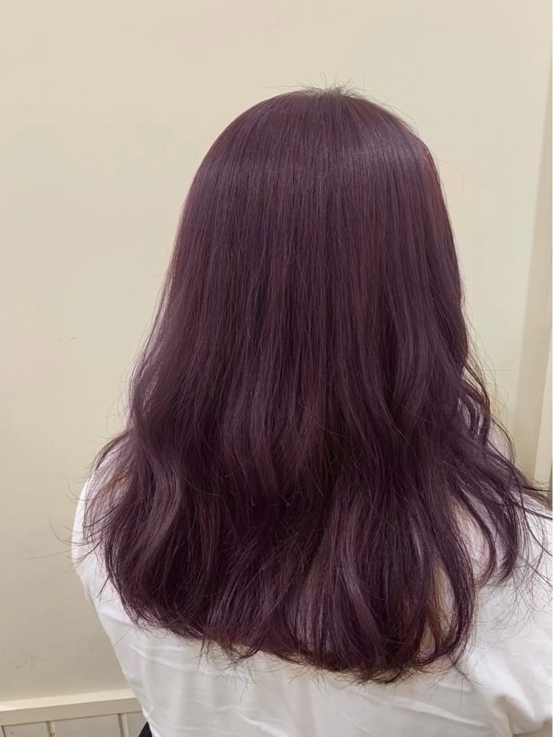 セミロング カラー カット ヘアカラー トリートメント ぱつっとボブ/ 小野あかねのヘアスタイル