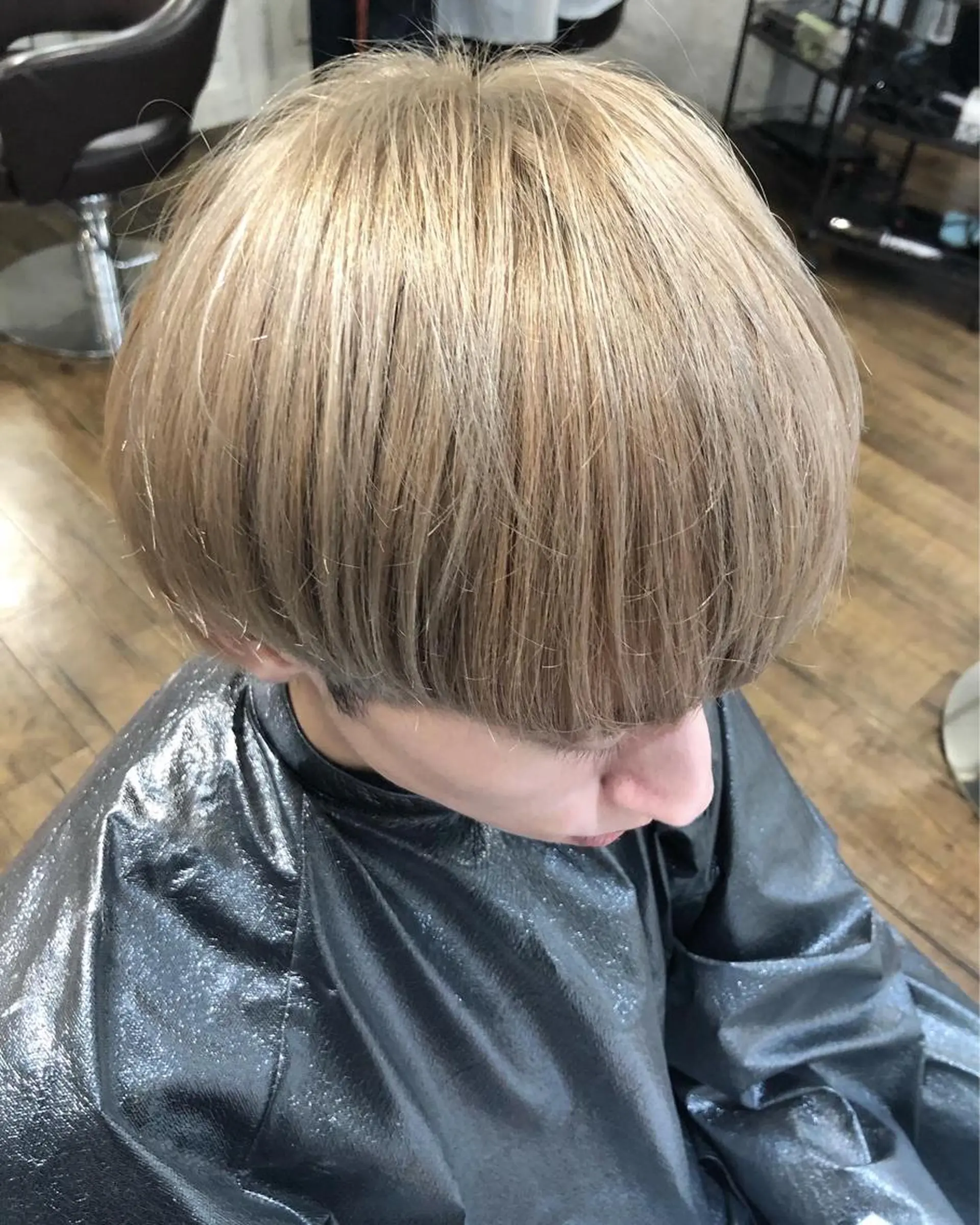 ショート カラー ヘアアレンジ ヘアカラー トリートメント 遠藤 拓馬のヘアスタイル