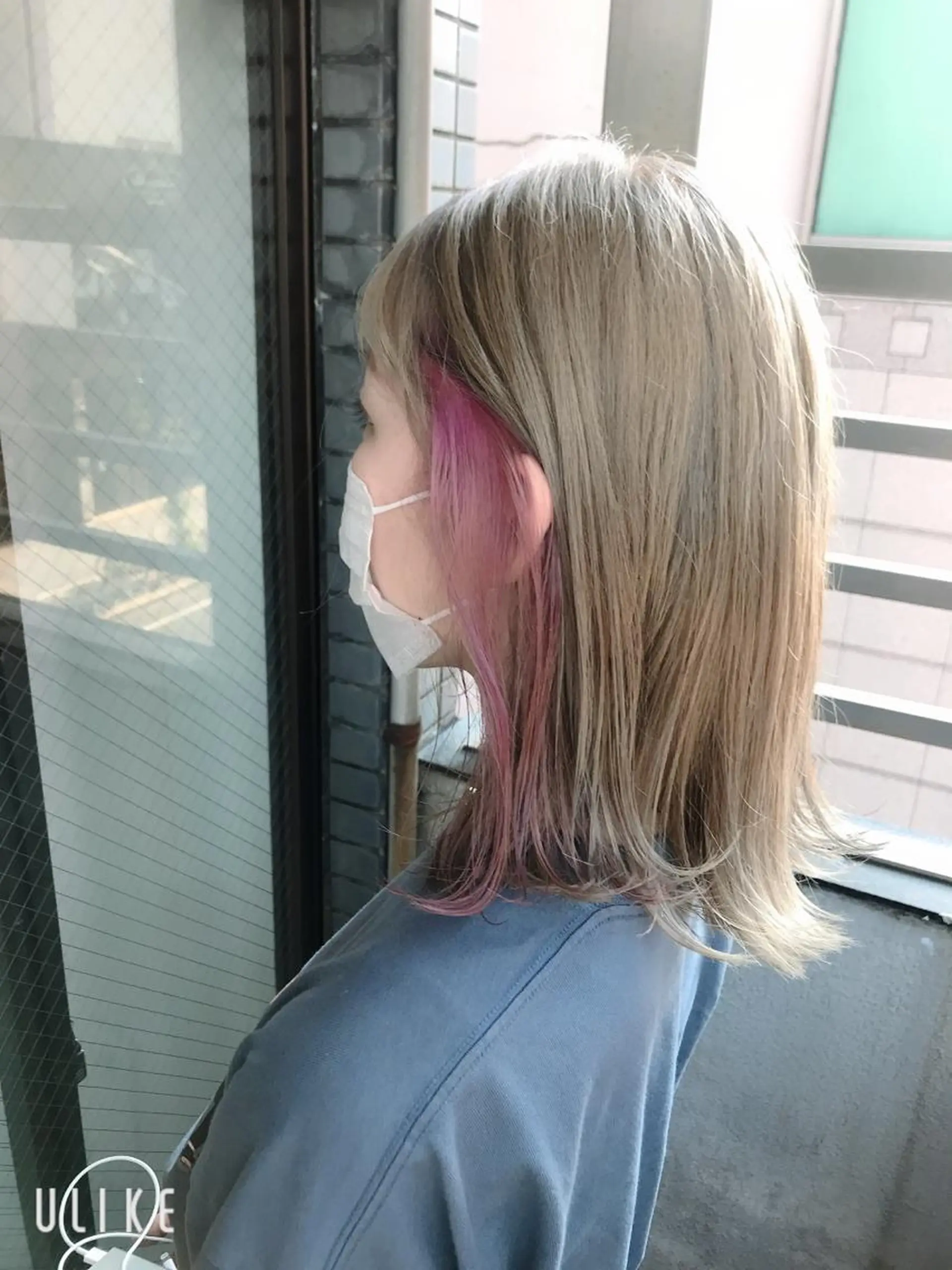 ミディアム カラー ヘアカラー トリートメント オーストヘアー ミコ所属・岩谷/ブリーチ 🫧透明感カラーのヘアスタイル