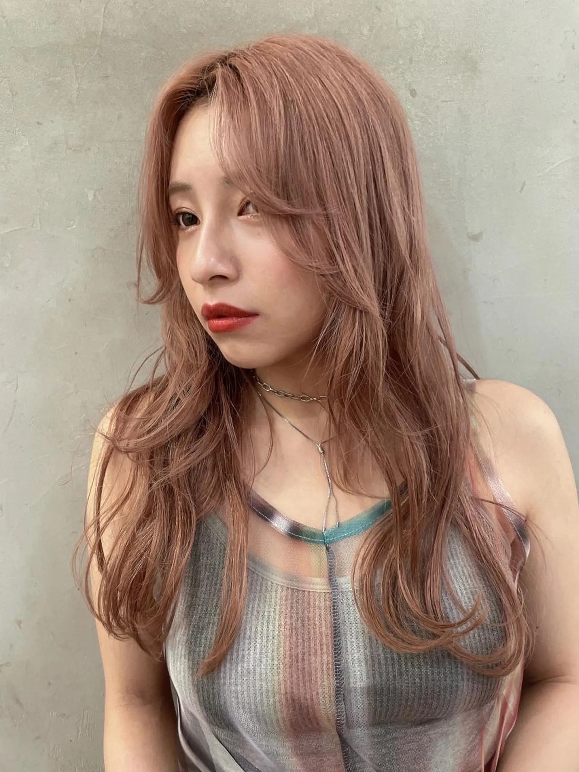 ロング カラー ヘアアレンジ カット ヘアカラー パーマ 林 隆平のヘアスタイル