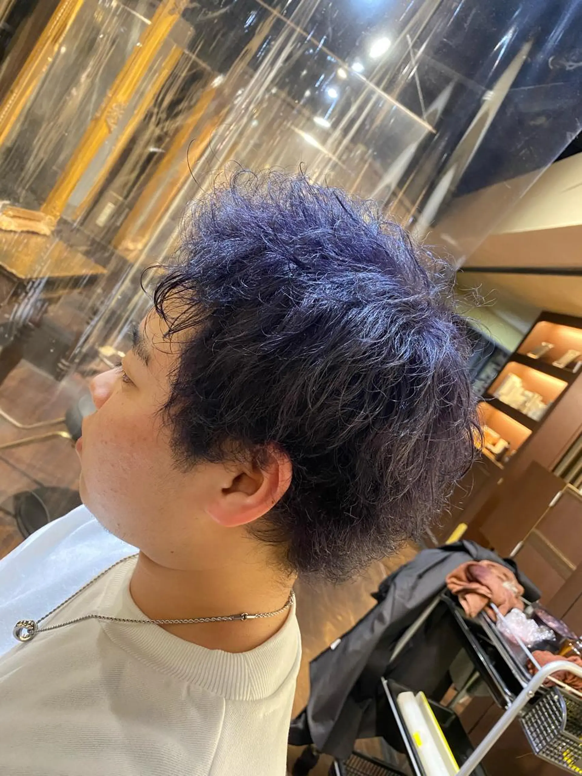 カラー メンズ メンズサロンANDY 御堂筋なんば店所属・大阪メンズヘアのプロ 高橋 直希のヘアスタイル