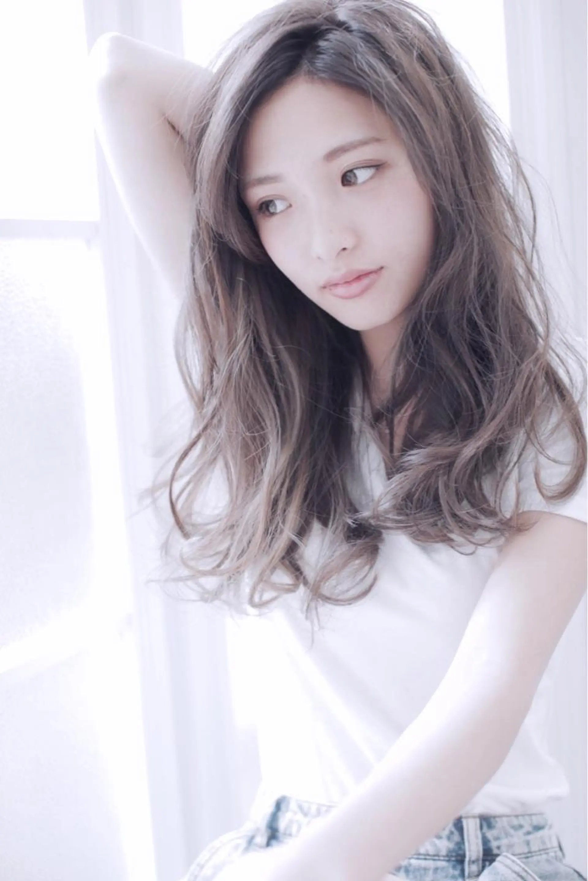 セミロング Eliss堀江所属・Eliss 堀江のヘアスタイル