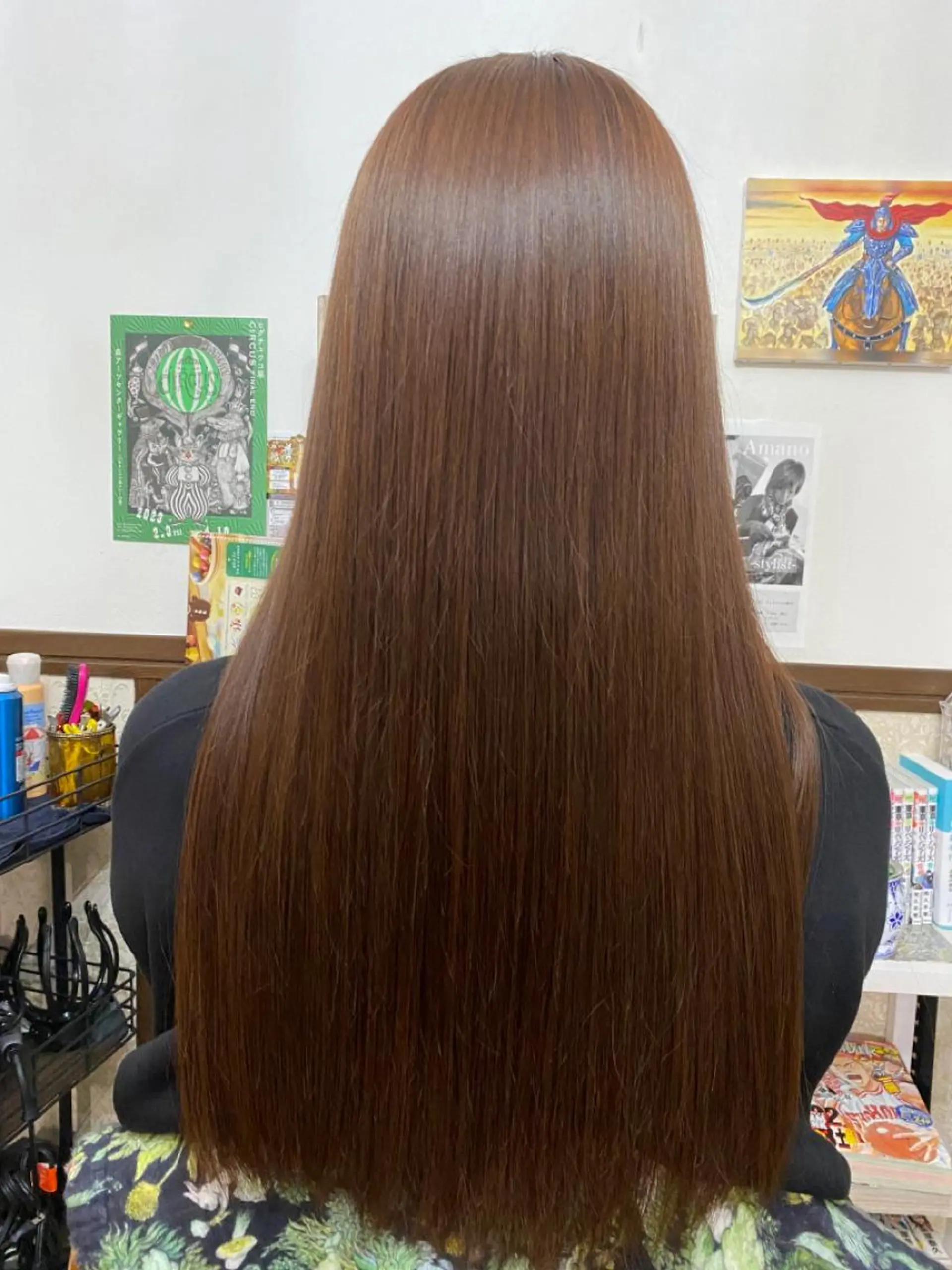 ロング GOLD BLACK所属・究極の艶髪! 艶神!大矢祥央のヘアスタイル