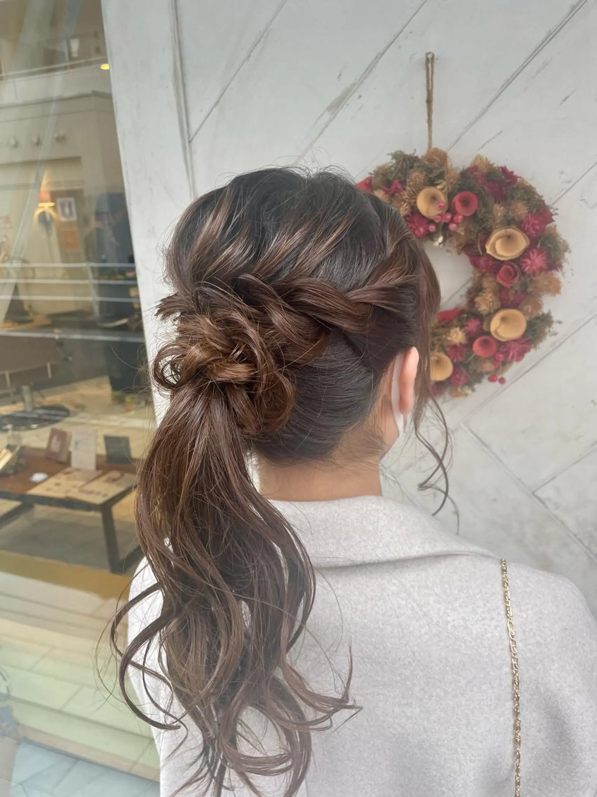 ヘアアレンジ ヘアセット 佐久間 成恵のヘアスタイル