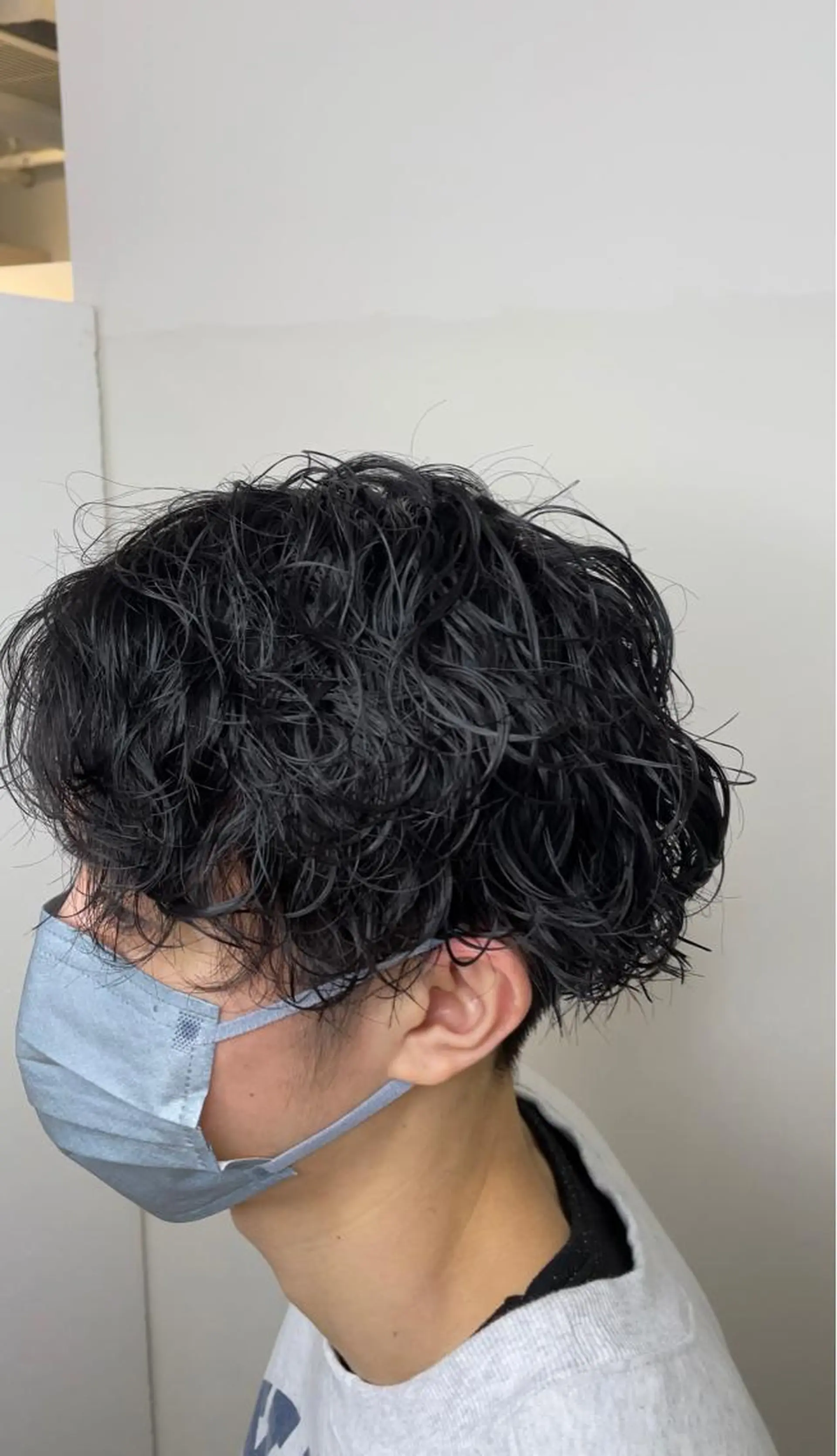 パーマ メンズ カット パーマ メンズパーマ特化 山﨑　歩のヘアスタイル