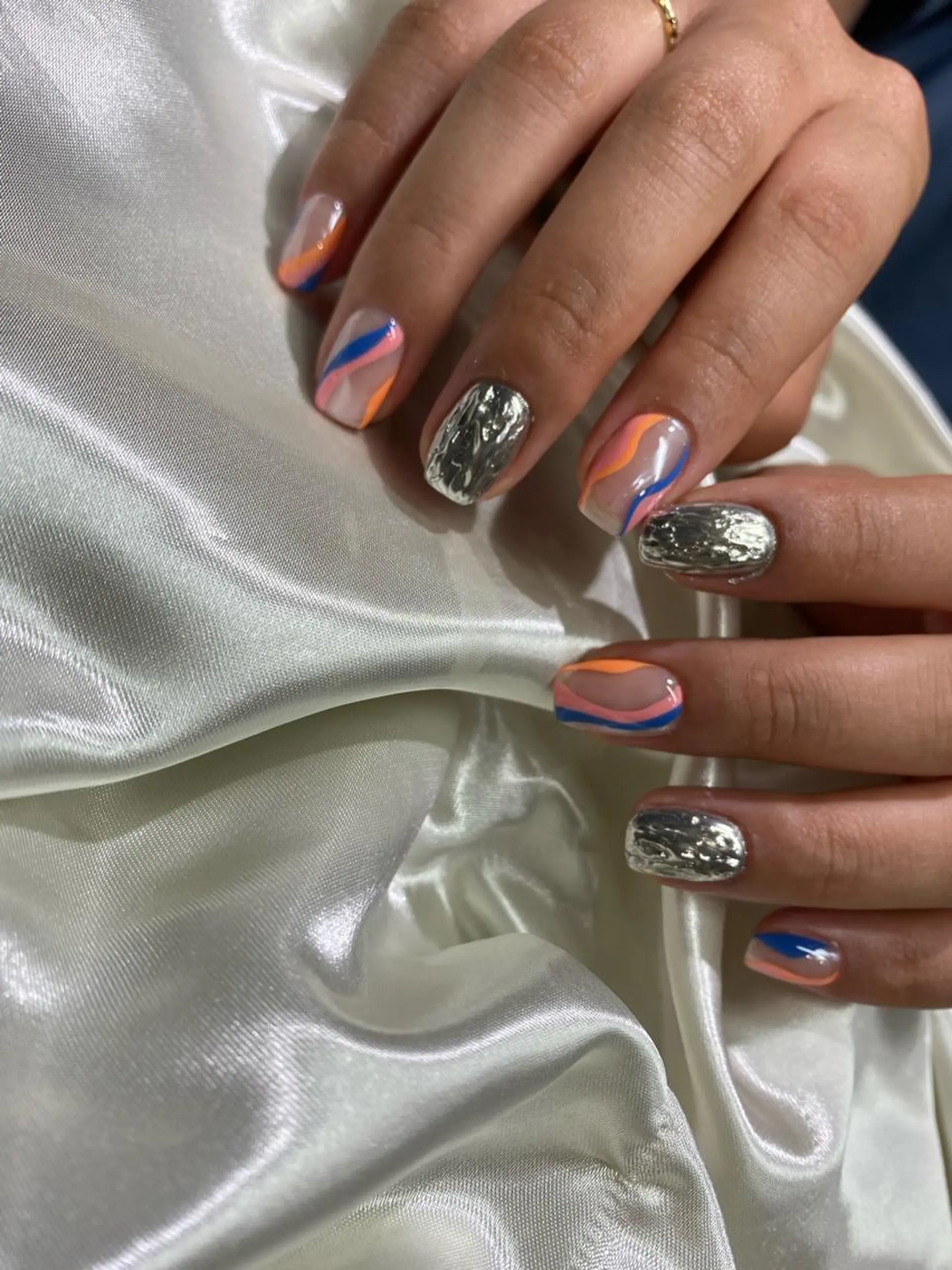 ネイル 持ち込み ニュアンスネイル ハンドネイル ハンドケア Charme. NOBUKOのネイルデザイン