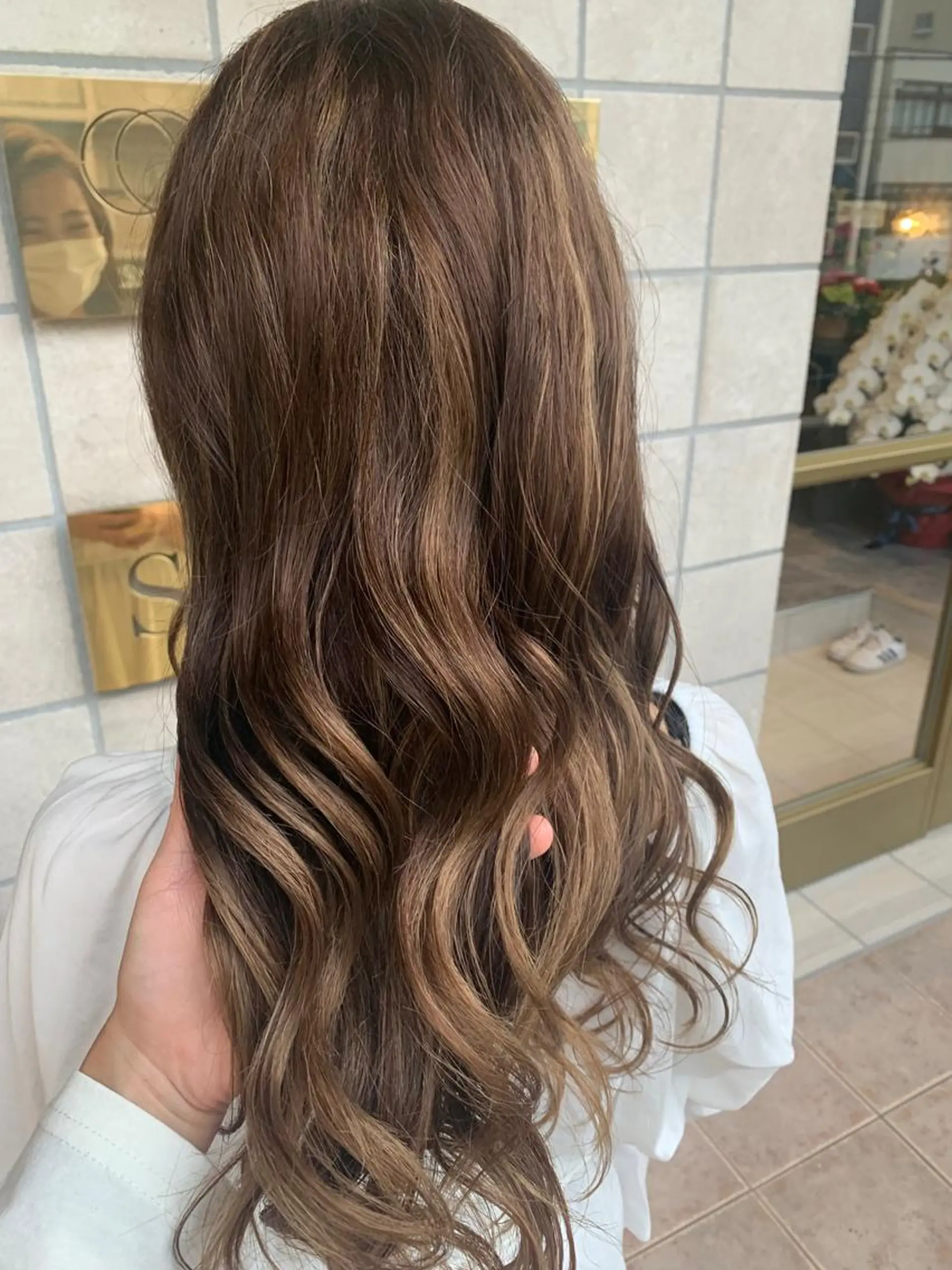 ロング カラー ヘアカラー トリートメント Aya/四条烏丸/ インナーカラーのヘアスタイル