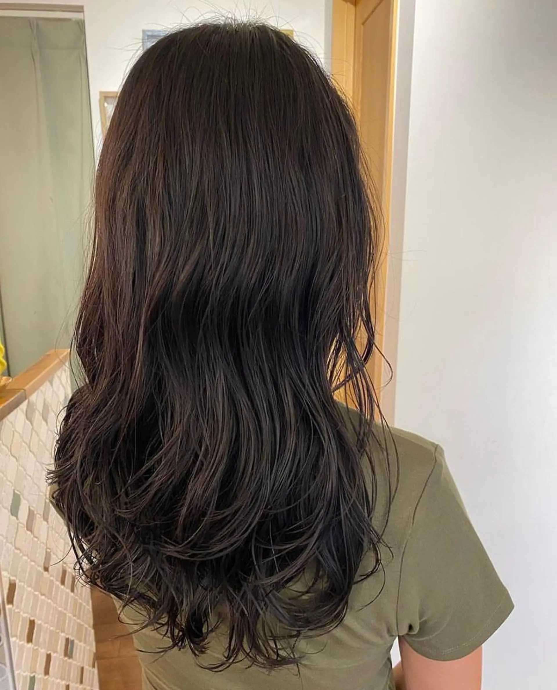 ロング パーマ カット パーマ トリートメント UNU【ユヌ】所属・*UNU* RICOのヘアスタイル