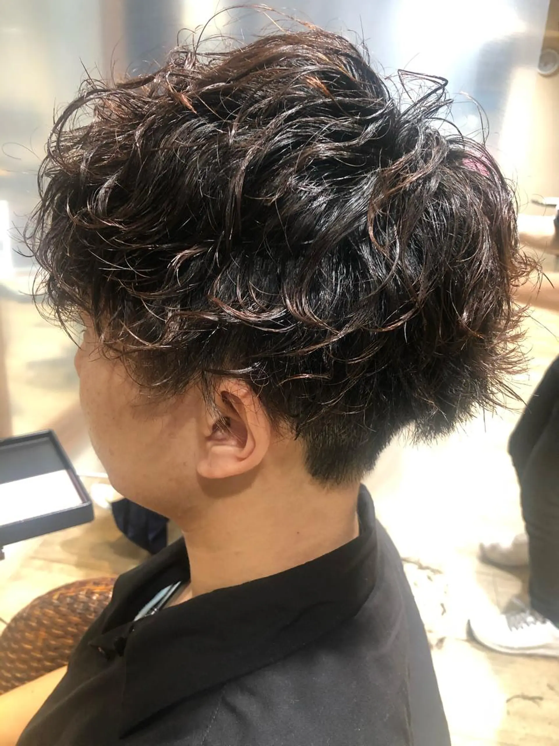 ショート パーマ メンズ メンズパーマ/ スパイキー/神田正紀のヘアスタイル