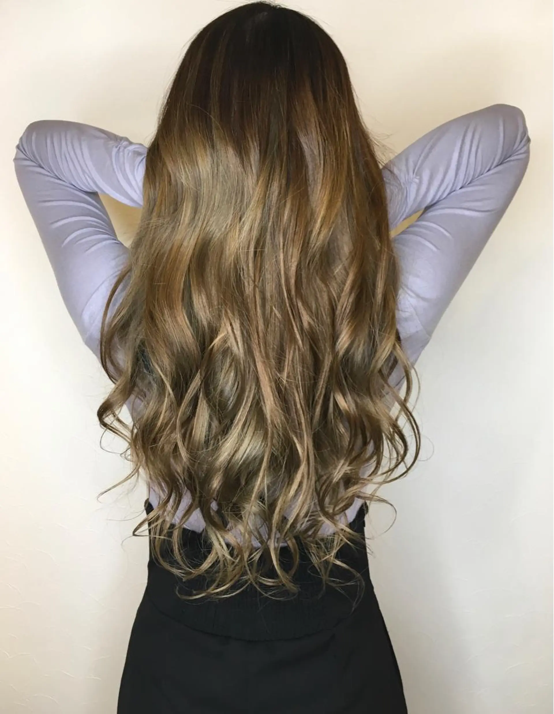 ロング カラー カット ヘアカラー トリートメント MARDI GRAS 蘭丸のヘアスタイル