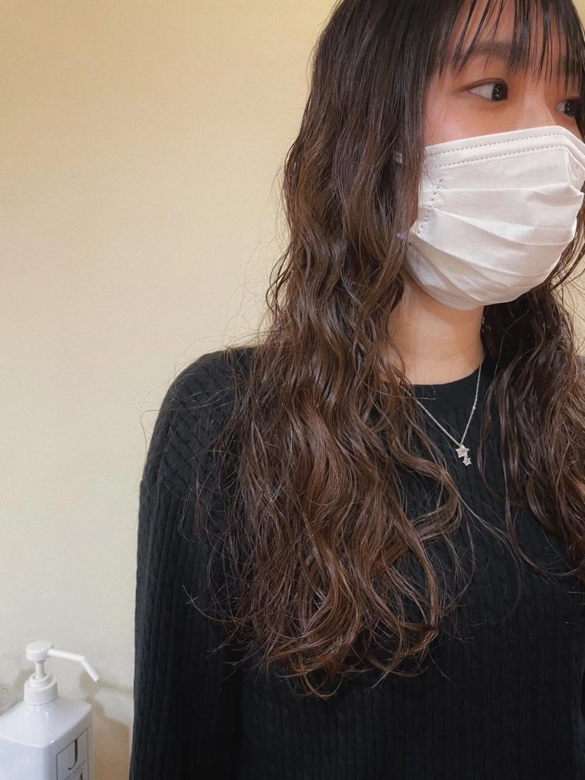 ロング パーマ 高橋 涼香のヘアスタイル