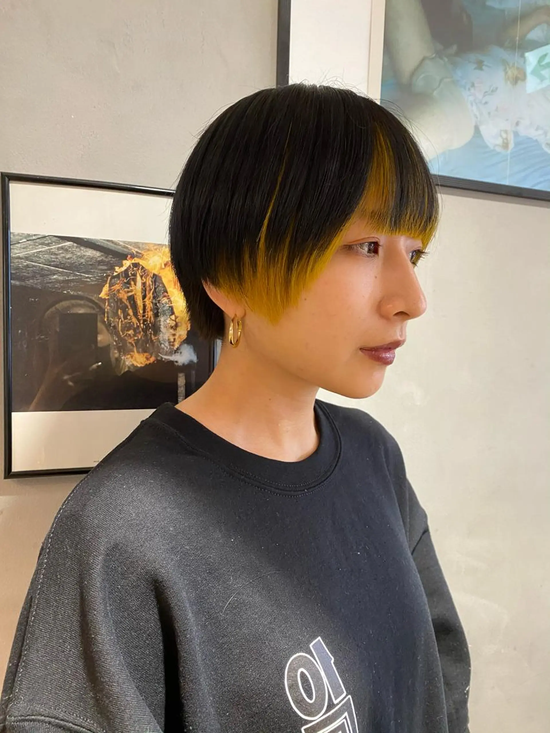 ショート ヘアカラー トリートメント MIYU💋💖 〈XENA渋谷本店〉のヘアスタイル