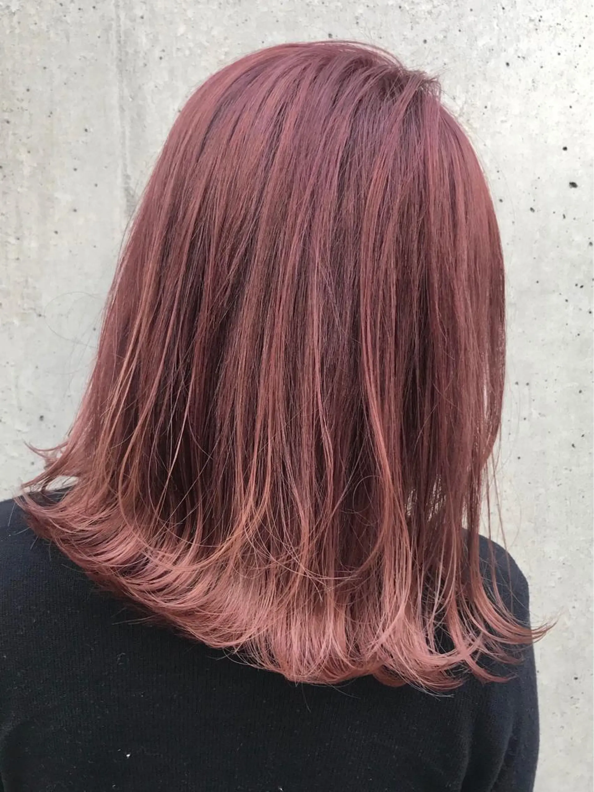 ミディアム アッシュ 外国人風カラー ハイライト Toiro 中目黒のヘアスタイル