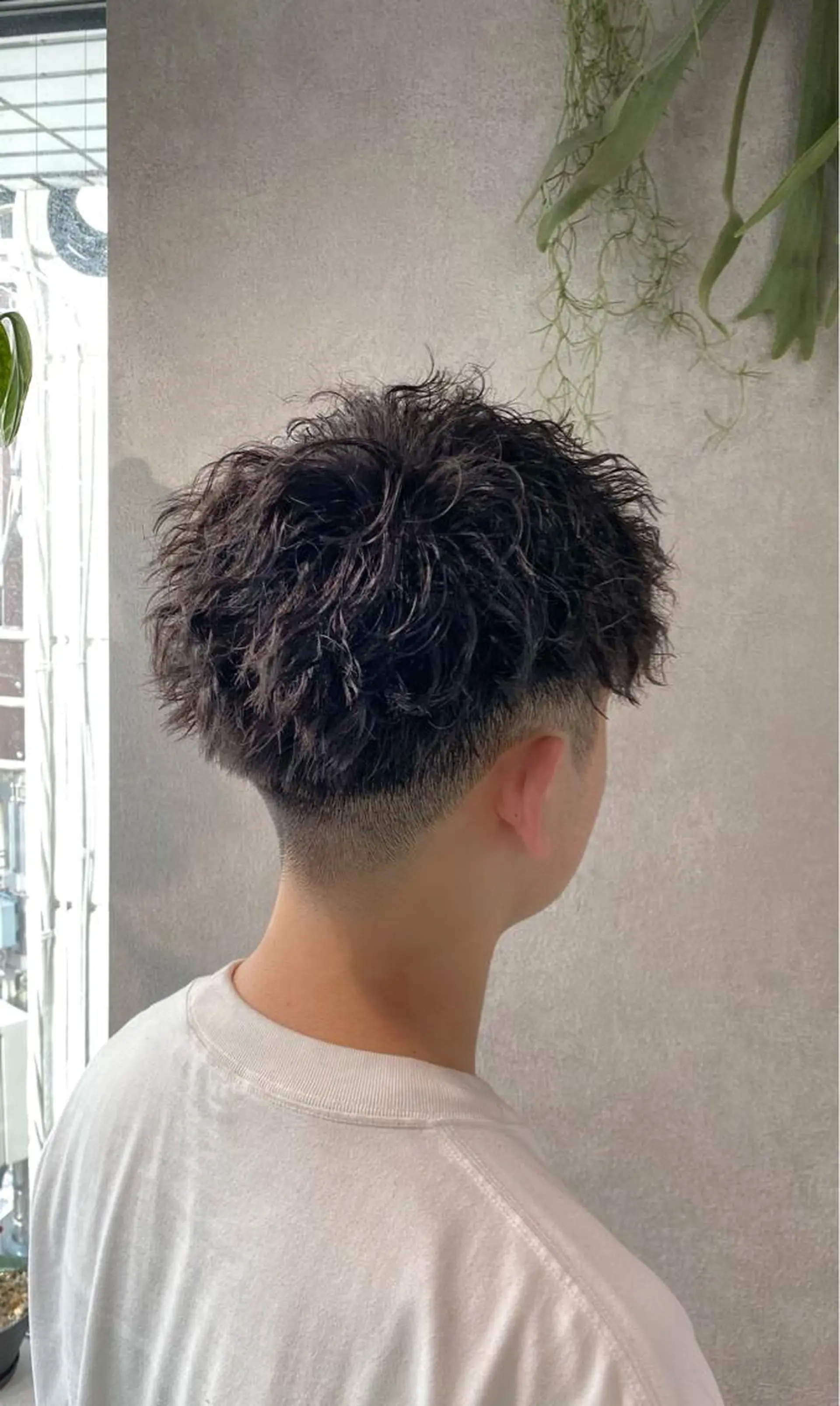 パーマ メンズ カット パーマ お洒落カジュアル🍃 まなとのヘアスタイル