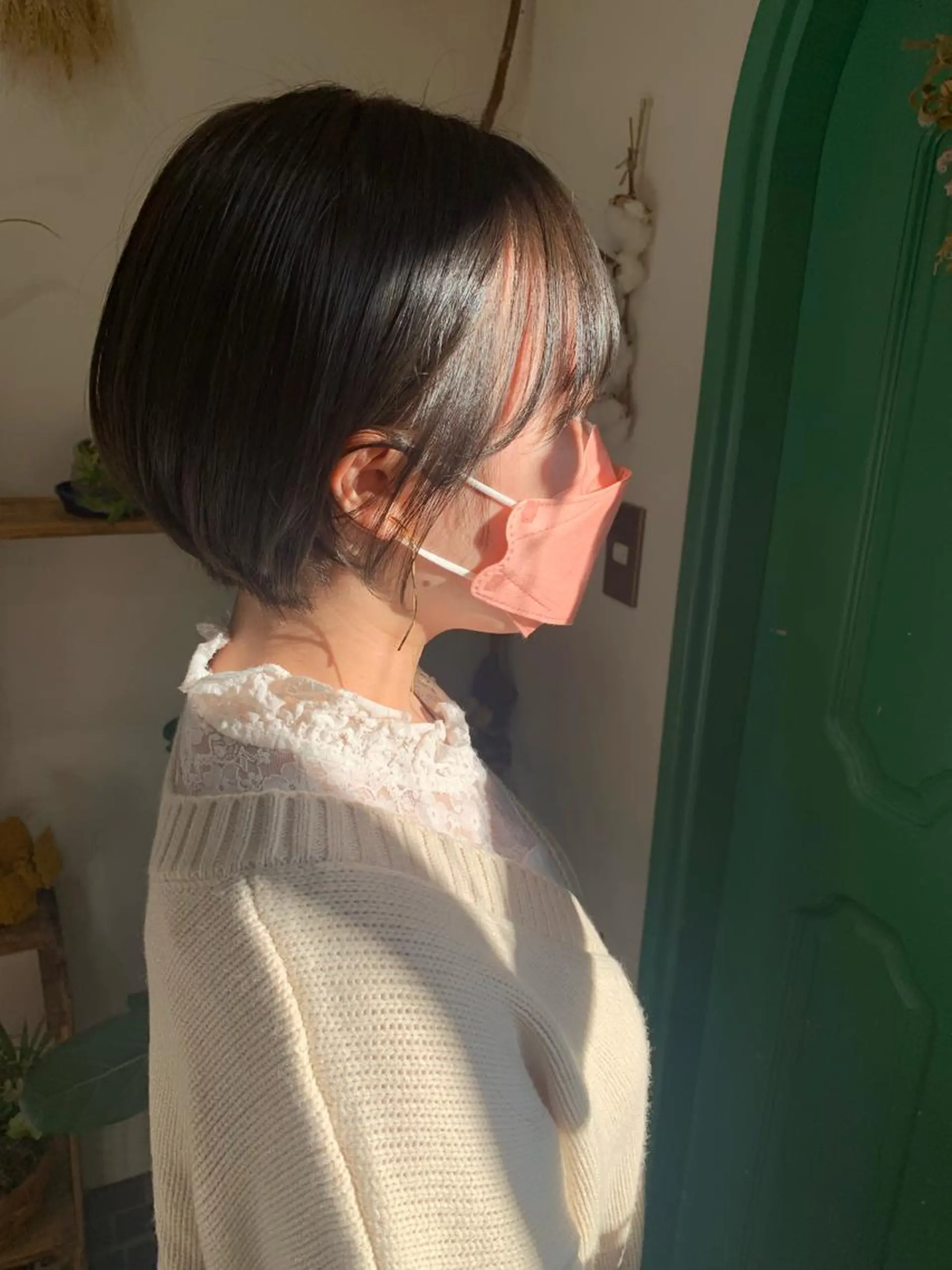 ショート カット ヘアカラー 佐藤 美咲のヘアスタイル