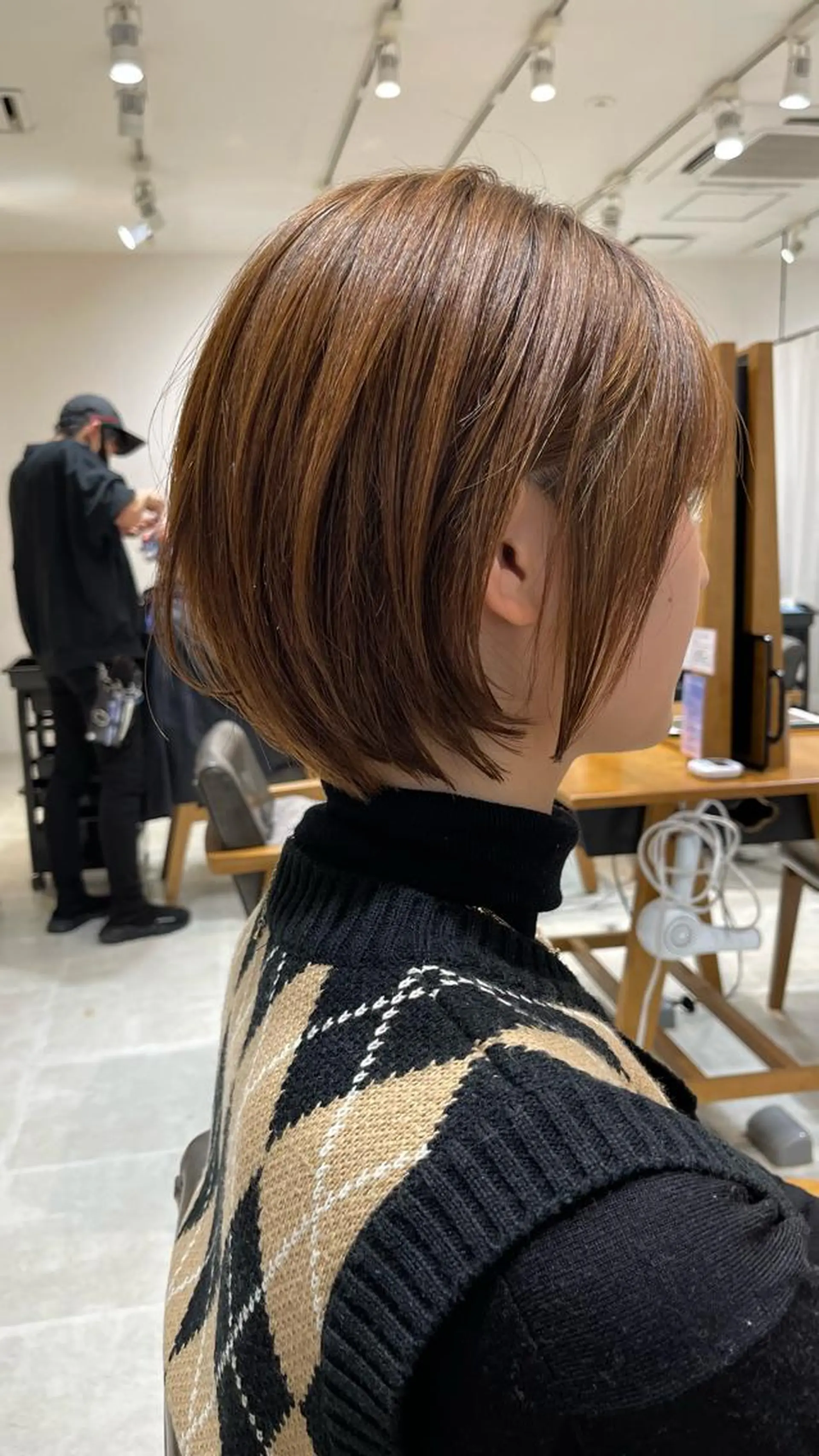 ショート カット ヘアカラー トリートメント 錦糸町カットの匠 AKIRA店長のヘアスタイル