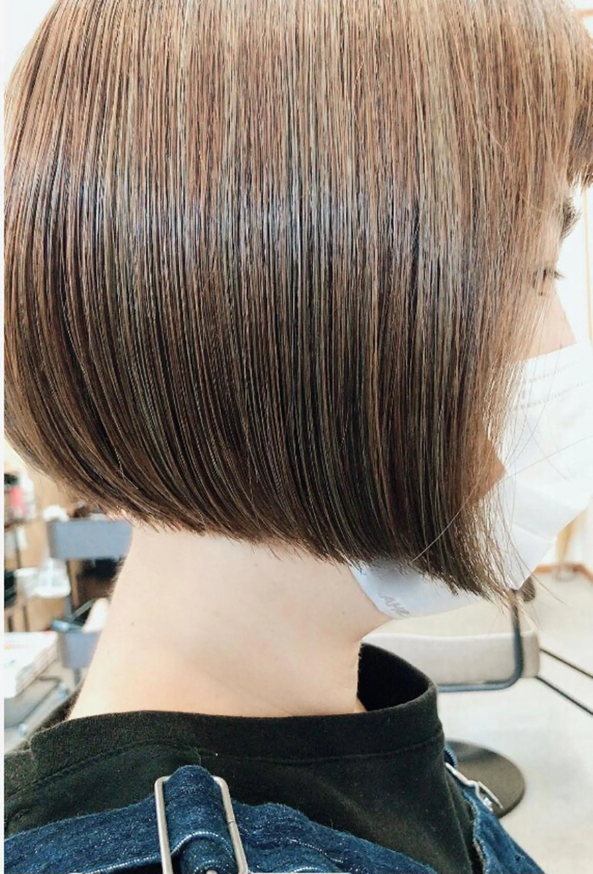 ショート カラー カット ヘアカラー トリートメント hair works raptureのヘアスタイル