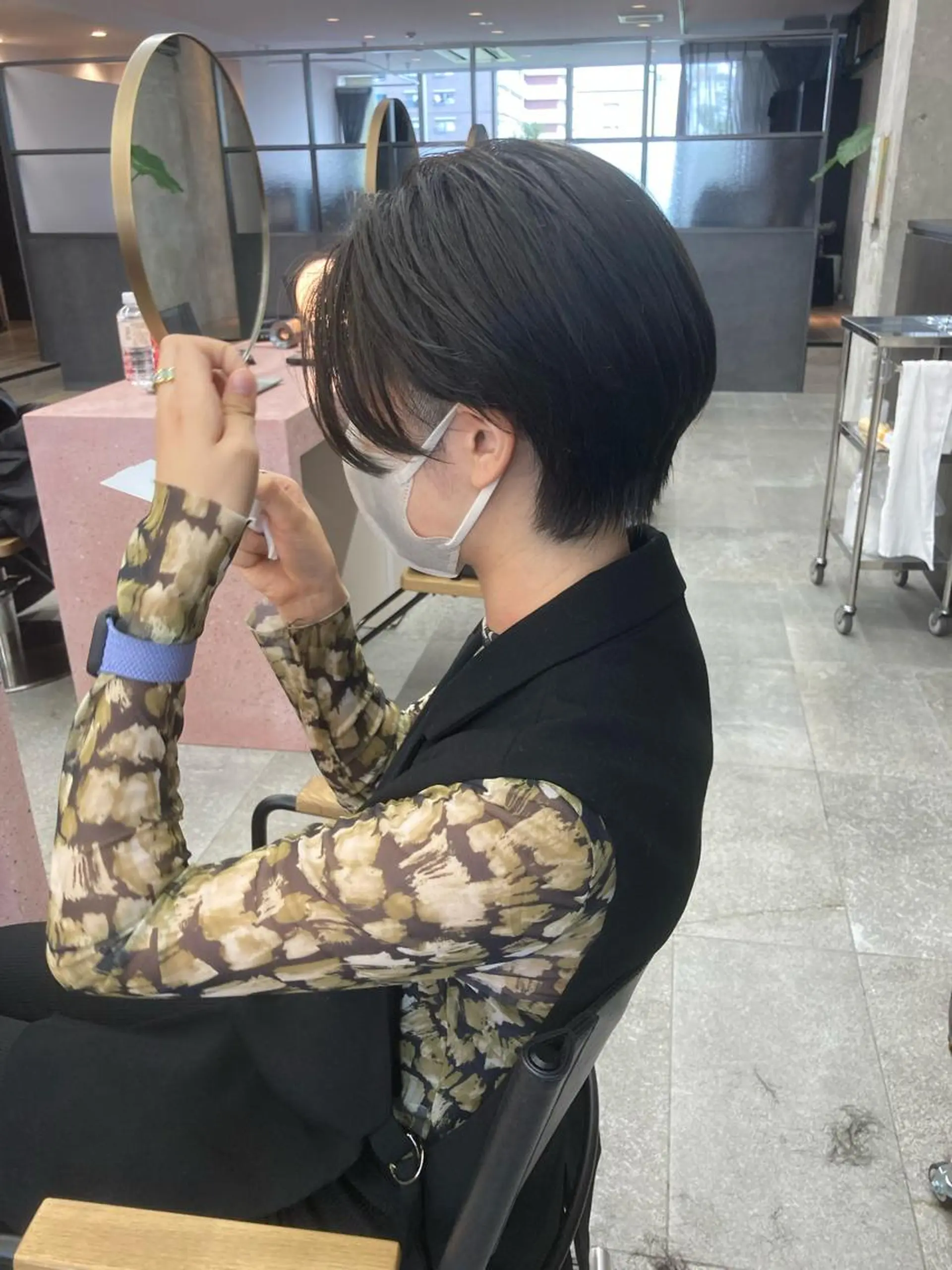 ショート カラー カット 縮毛矯正 小木曽智美 /ボブ/ショートのヘアスタイル