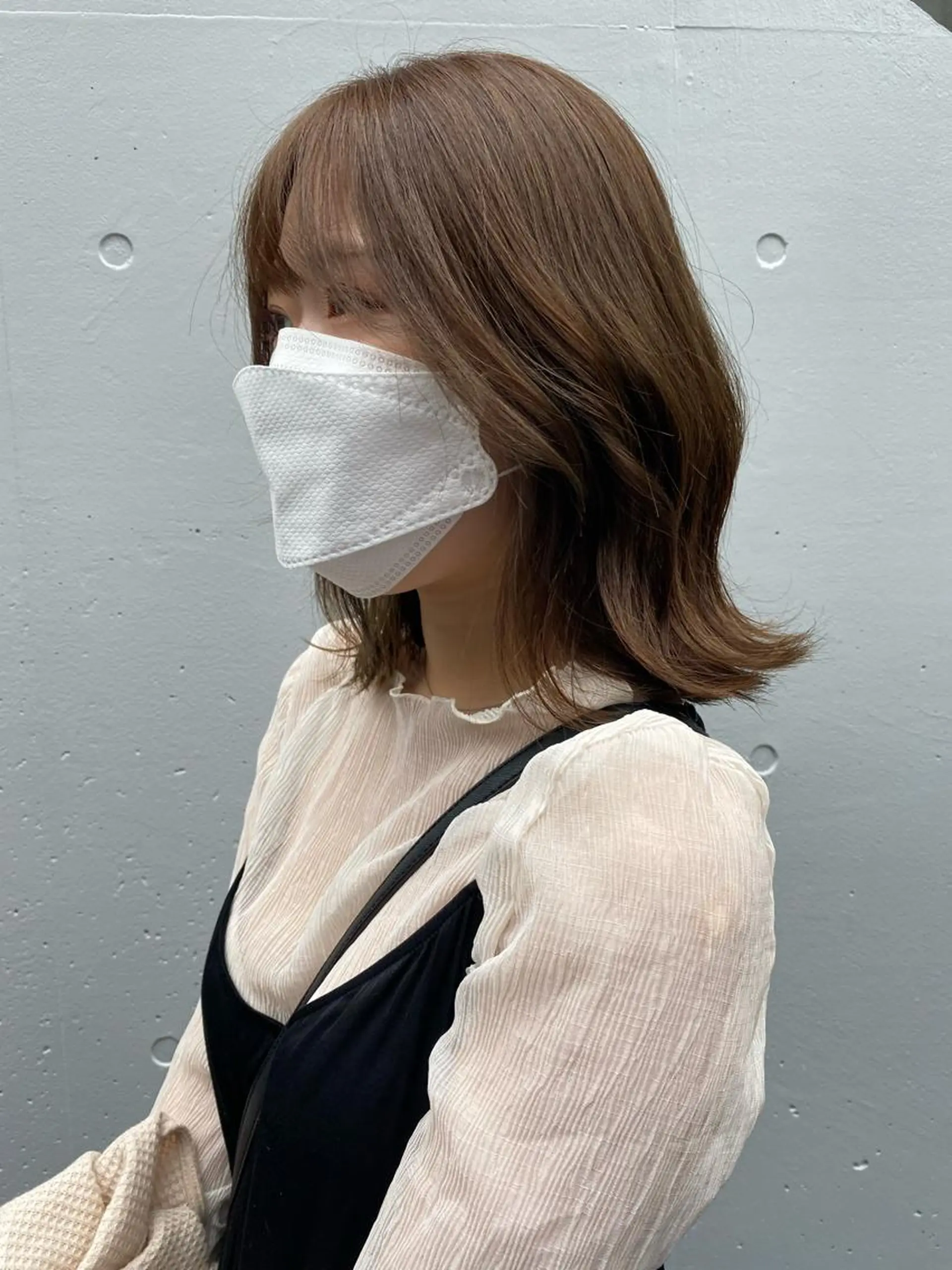 ショート カラー カット les baladins du miroir所属・🍃YURI 🍃のヘアスタイル