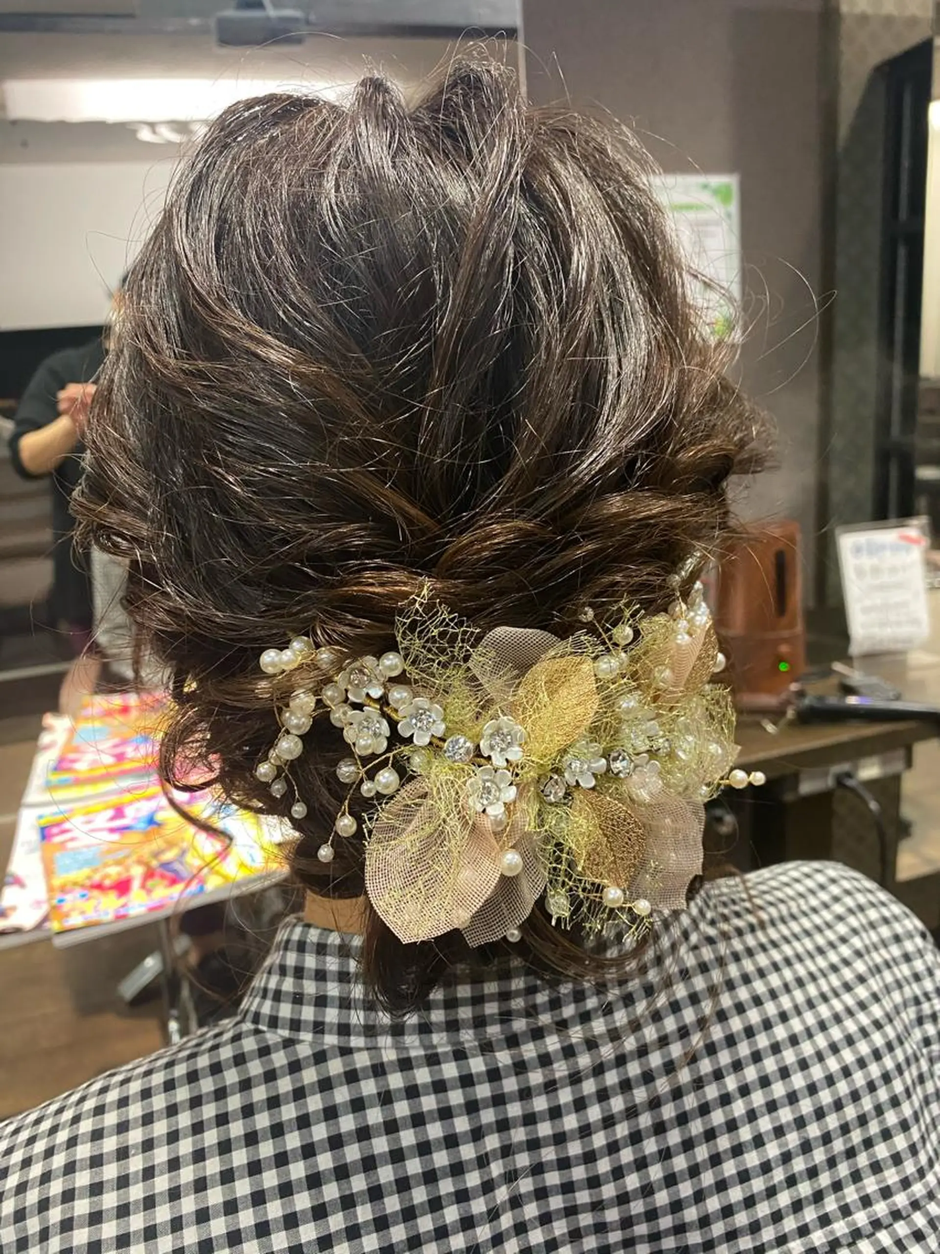 ロング ヘアアレンジ ヘアセット pep所属・pep natsumiのヘアスタイル