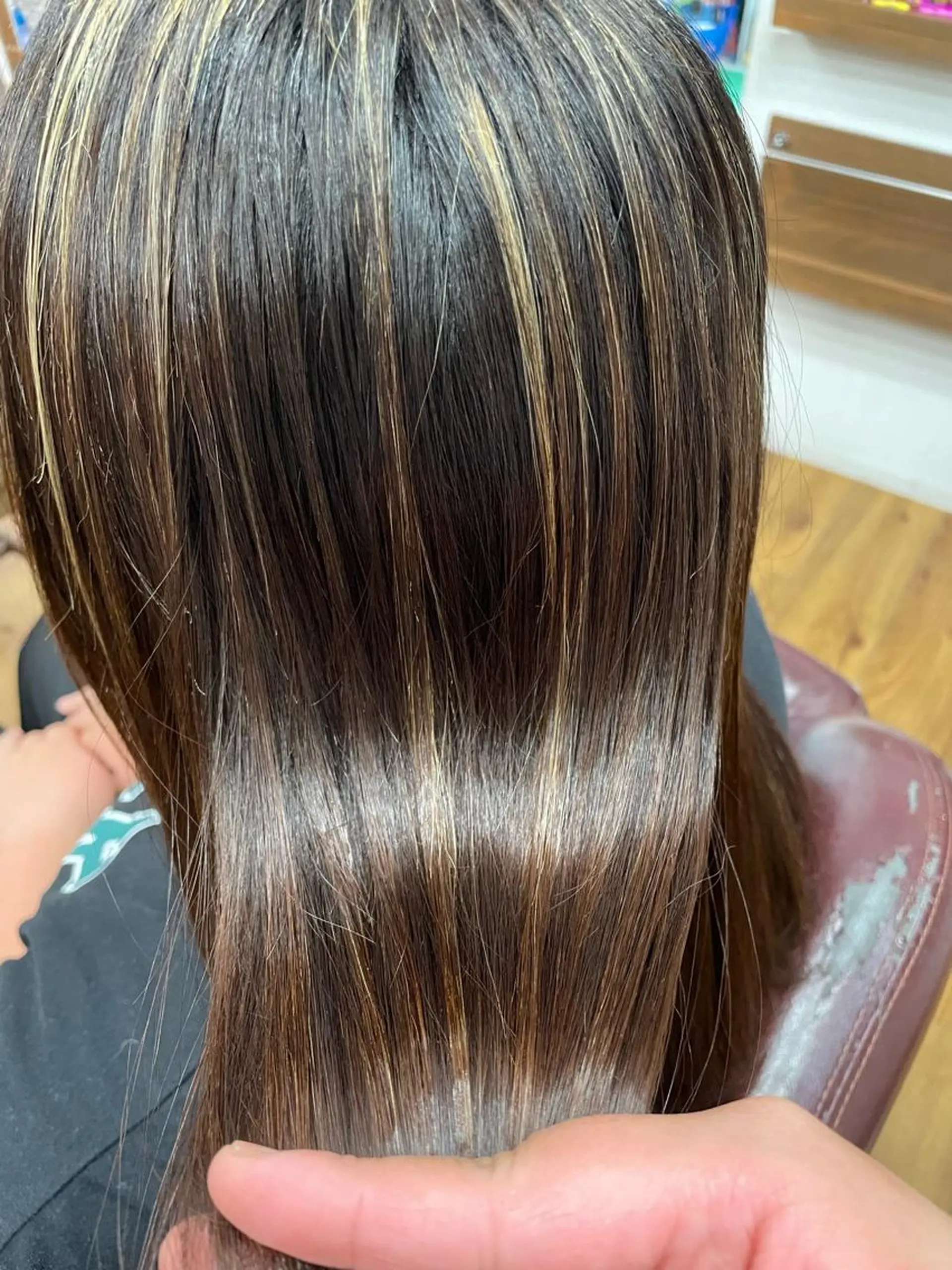 ミディアム 美容室 Jフィドルファドル所属・わきた かずなのヘアスタイル