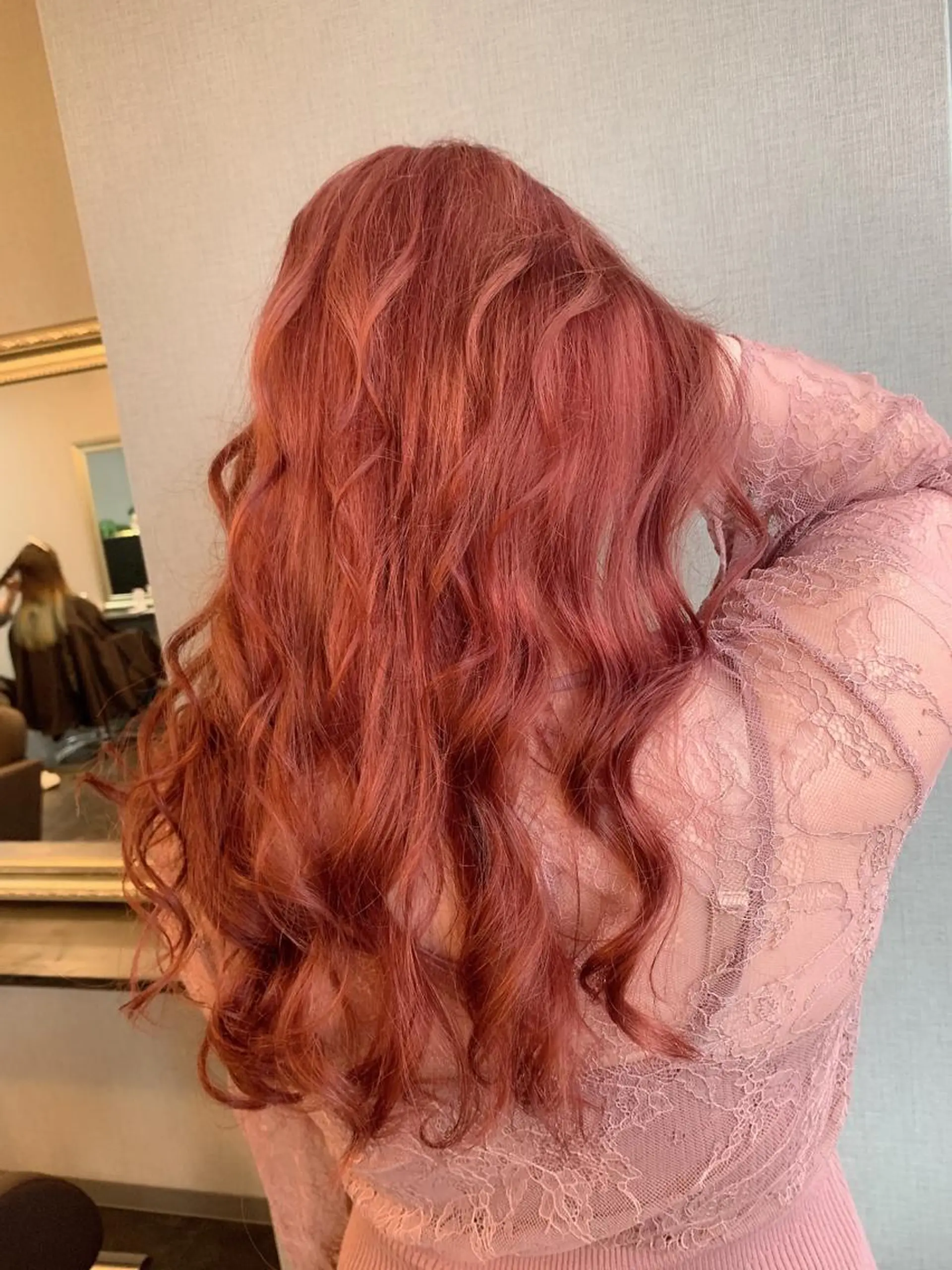 ロング ヘアカラー Selene hair OSAKAのヘアスタイル