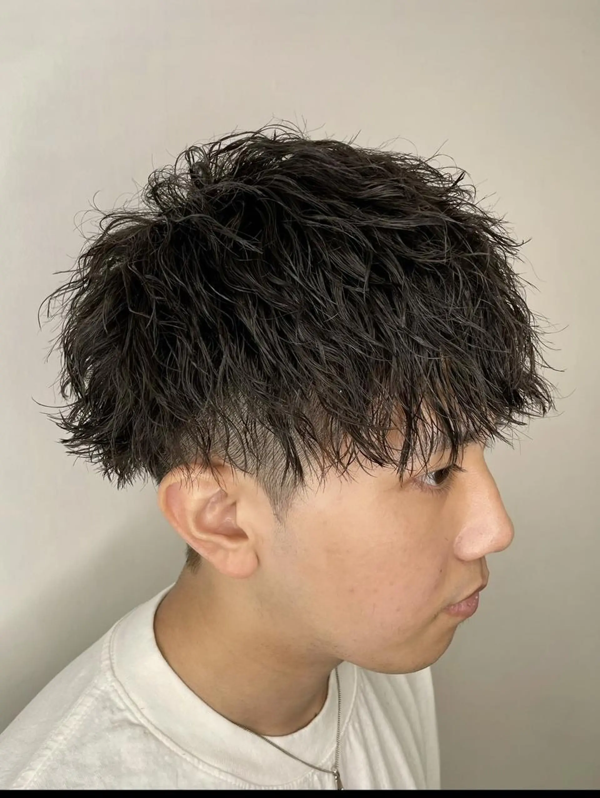 メンズ ショート カット パーマ TELAHAIR岩槻店所属・TELAHAIR 副店長TAIKIのヘアスタイル