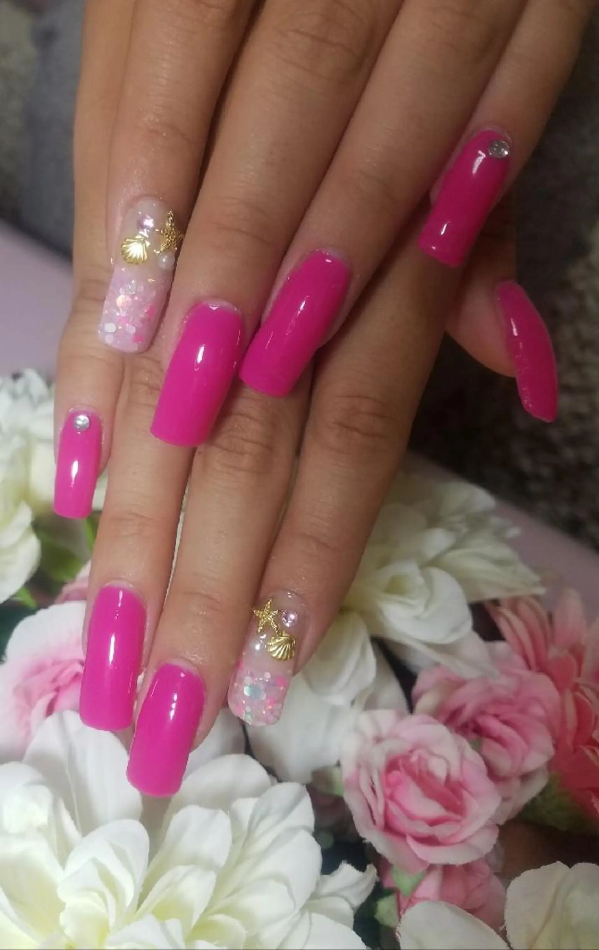 ネイル ジェルネイル スカルプネイル nail atelier yuka所属・❤ yuka❤のネイルデザイン