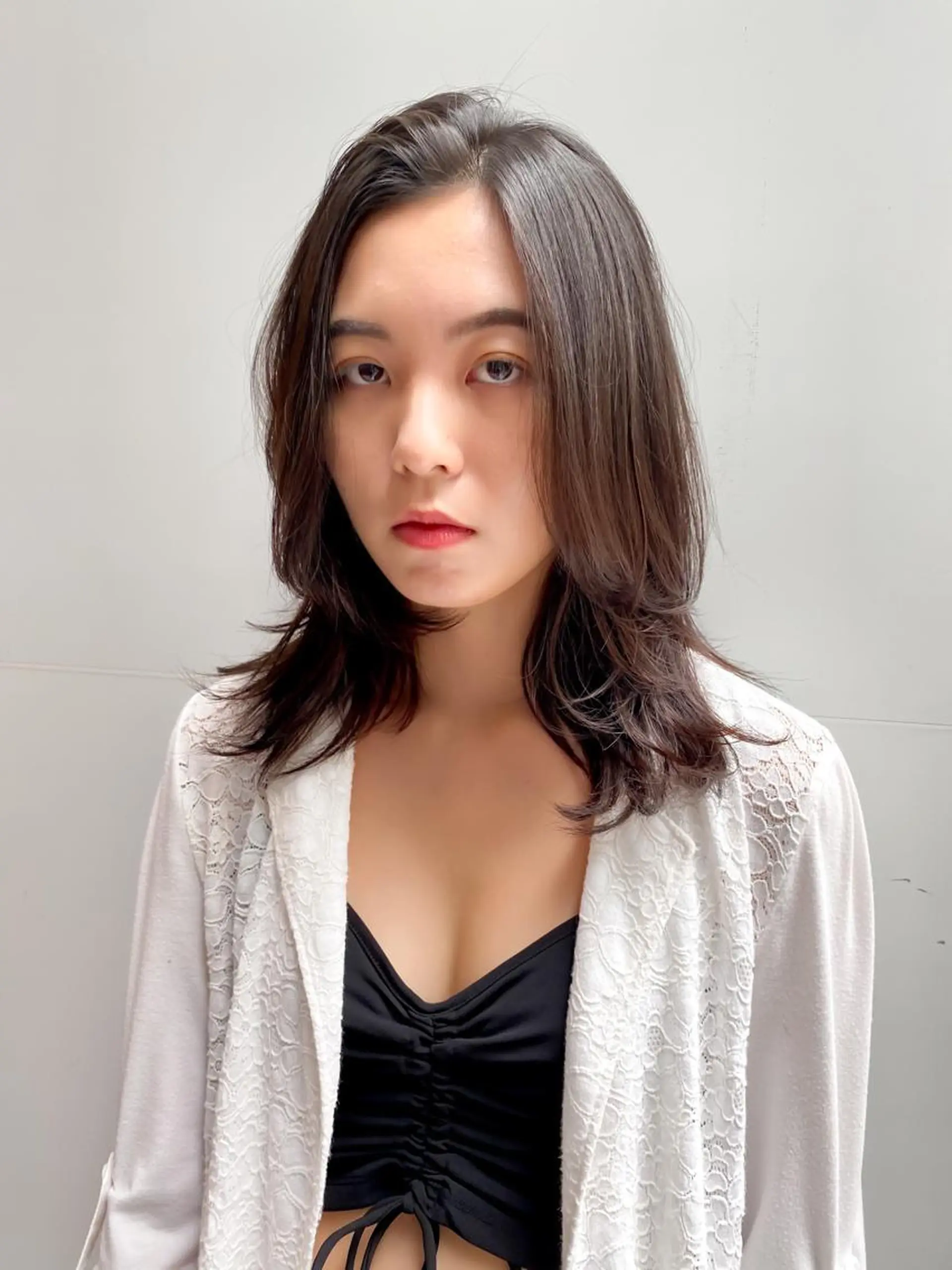 セミロング masa/ボブ特化/ ぷつっとボブのヘアスタイル