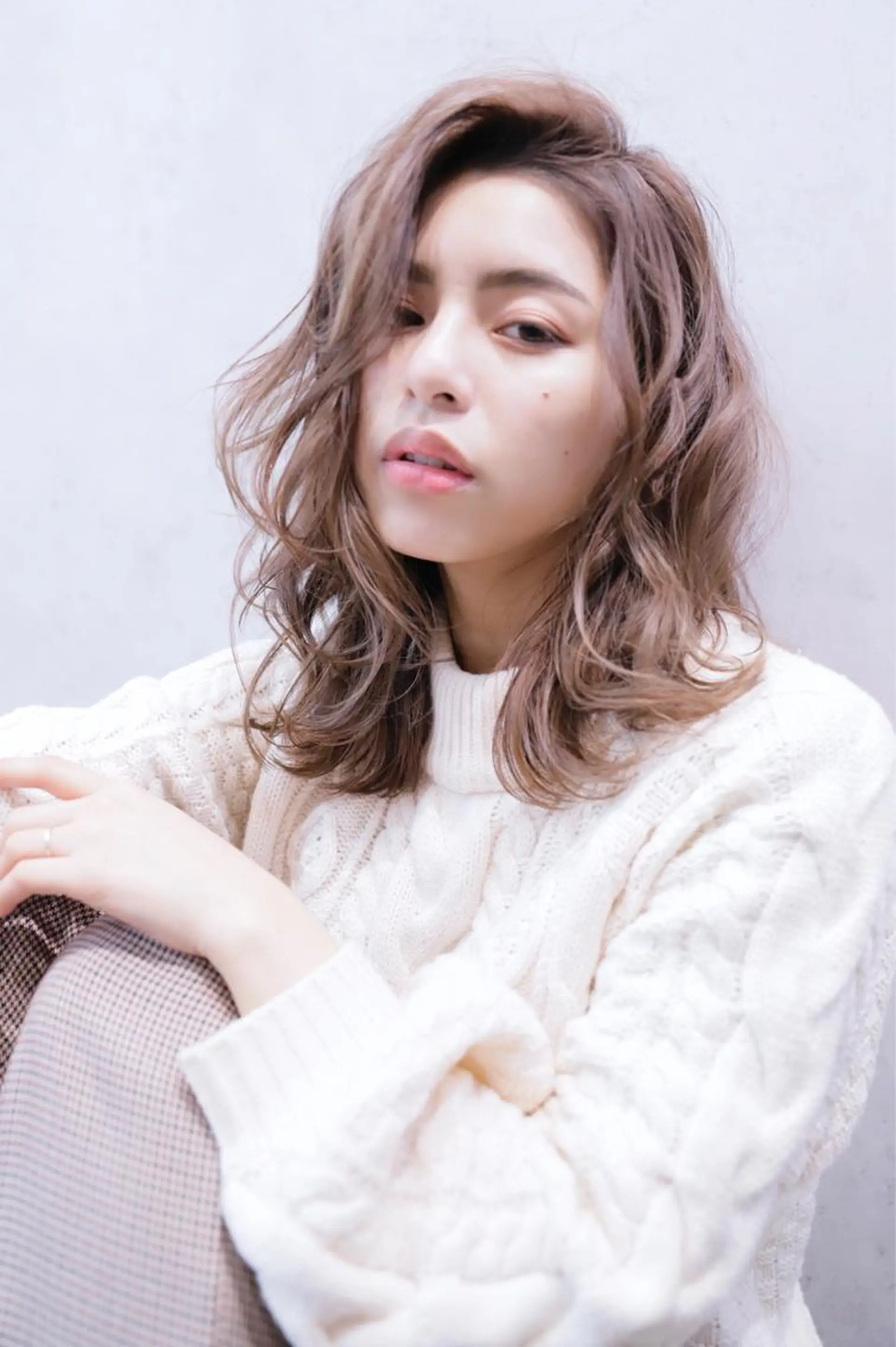 セミロング 神野 雅樹のヘアスタイル