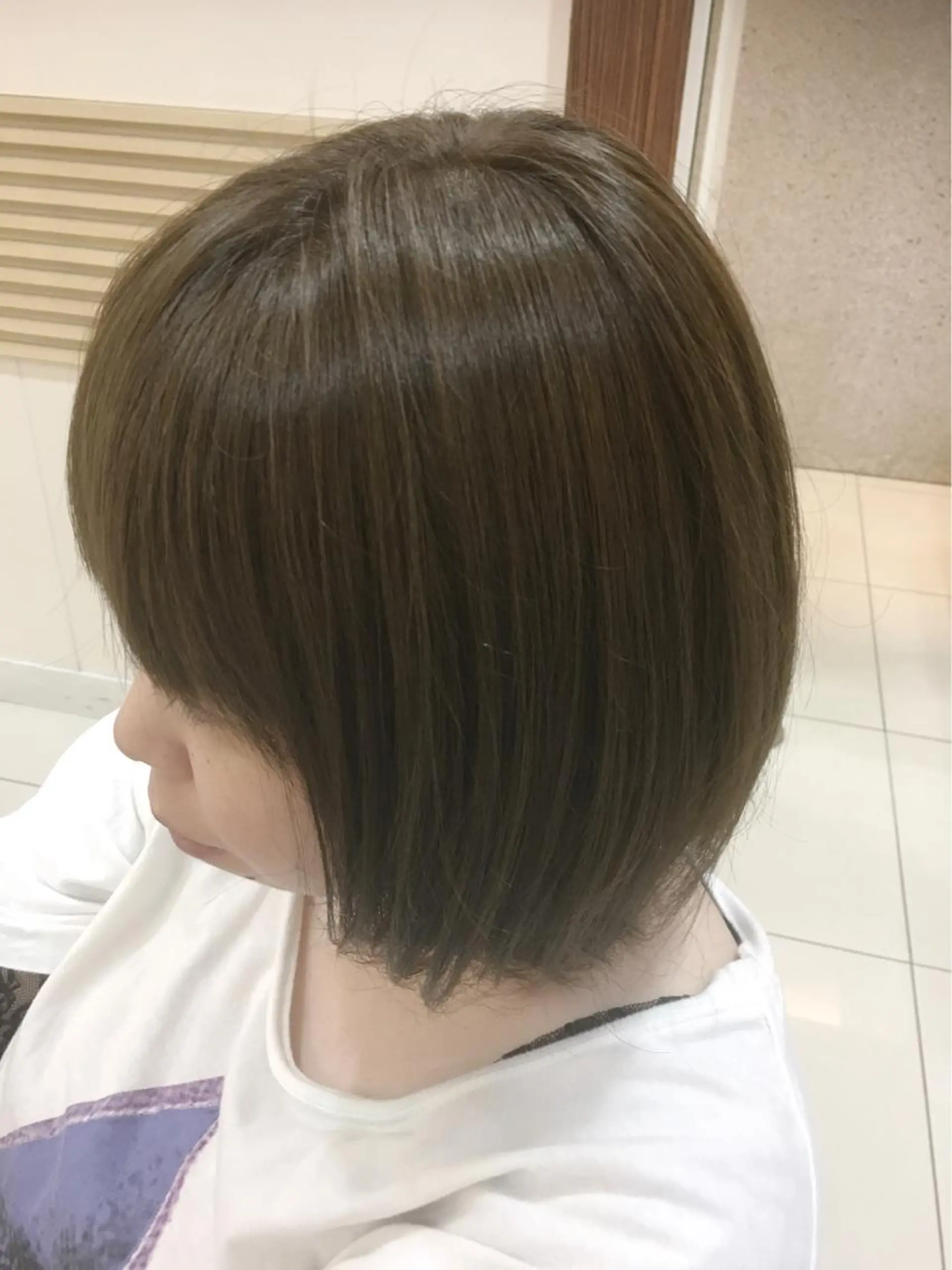 ショート カラー ブリーチ 透明感カラー ブリーチなしカラー 永井 大希のヘアスタイル