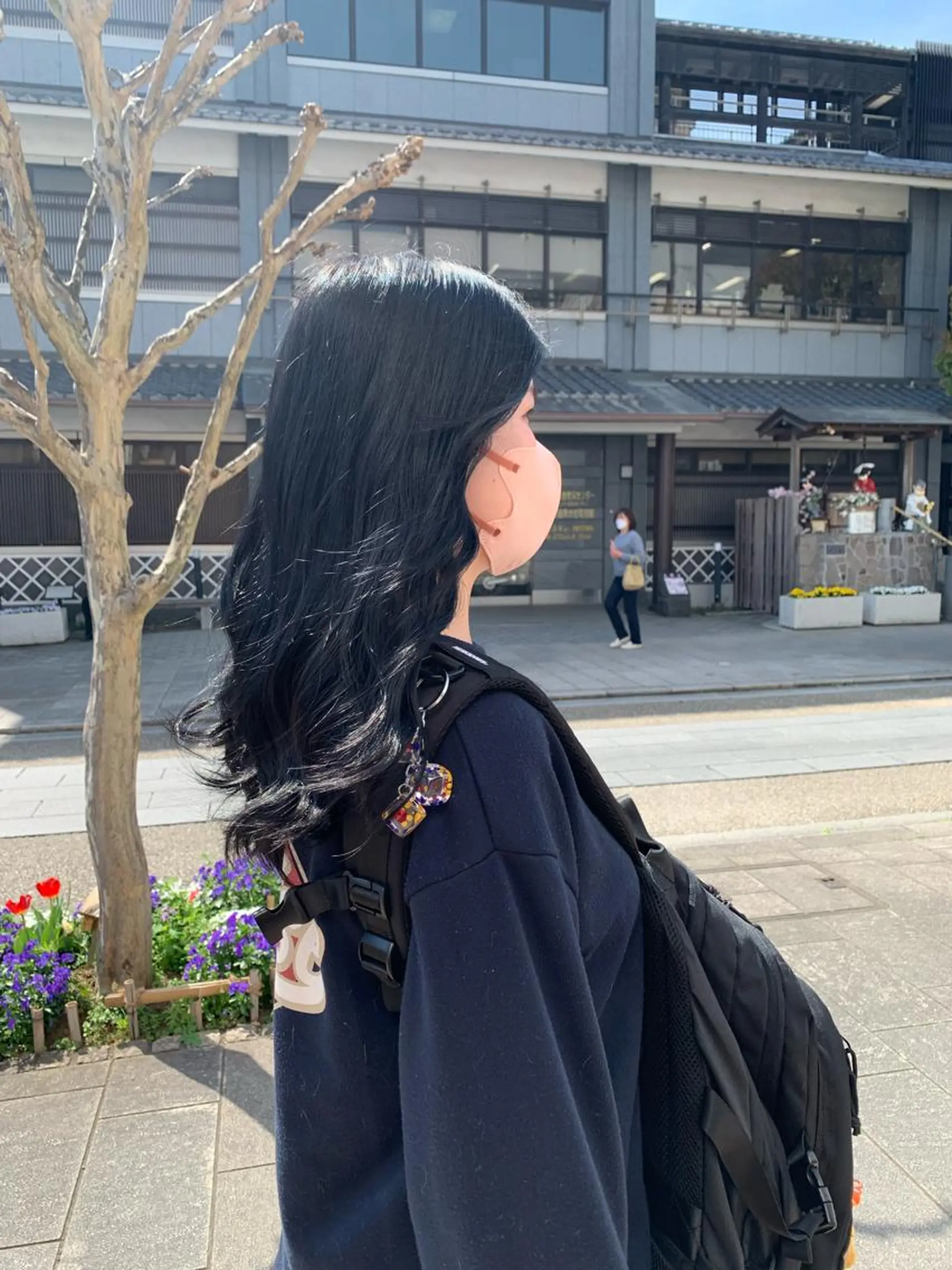 セミロング カラー Lunapiena所属・Lunapiena 🫧ナナのヘアスタイル