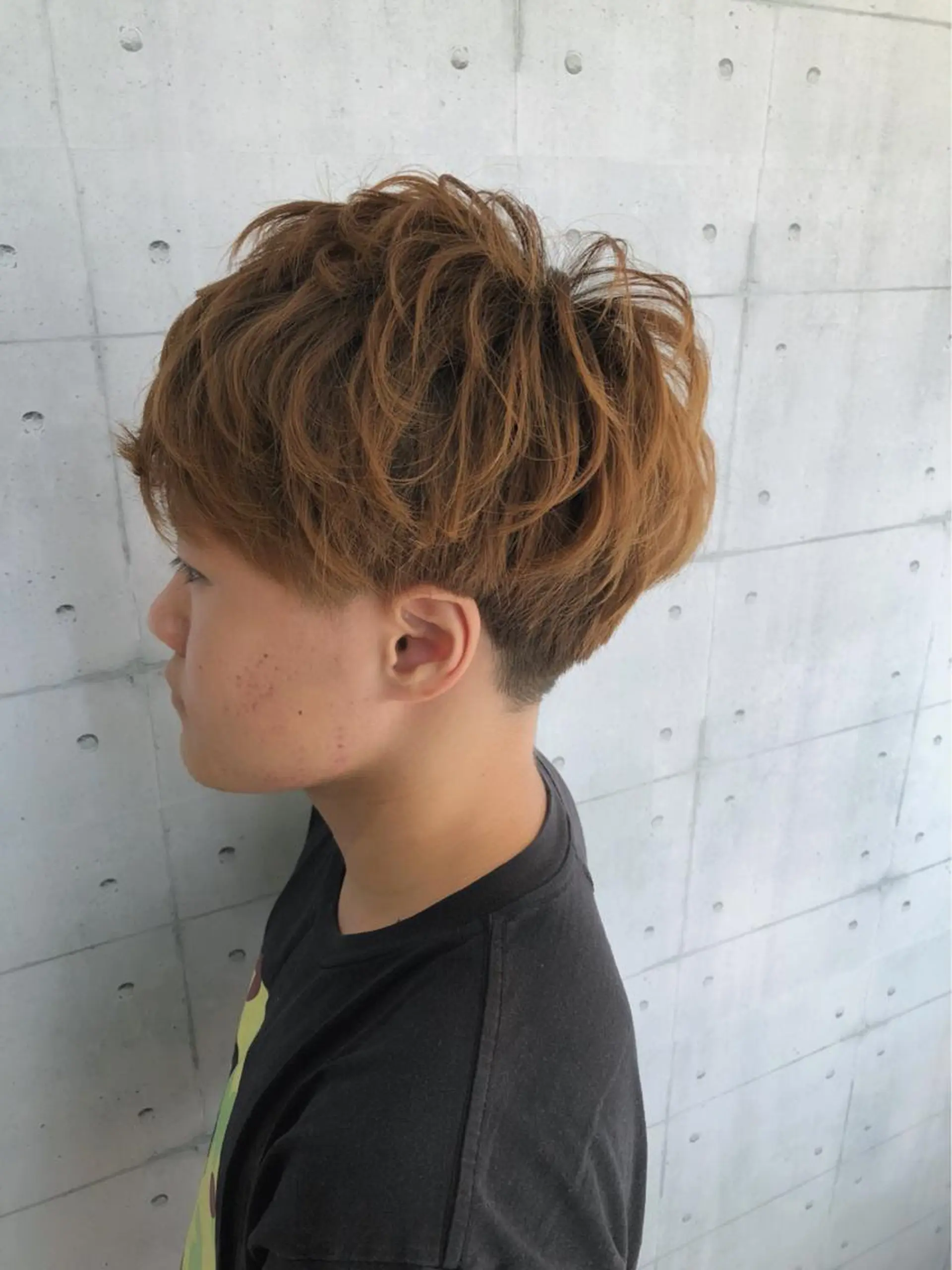 パーマ メンズ マッシュ メンズパーマ 北脇 健治のヘアスタイル