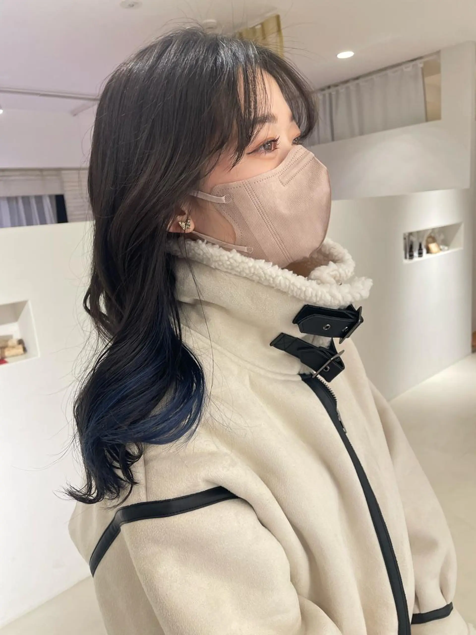 カラー インナーカラー 山田 和のヘアスタイル