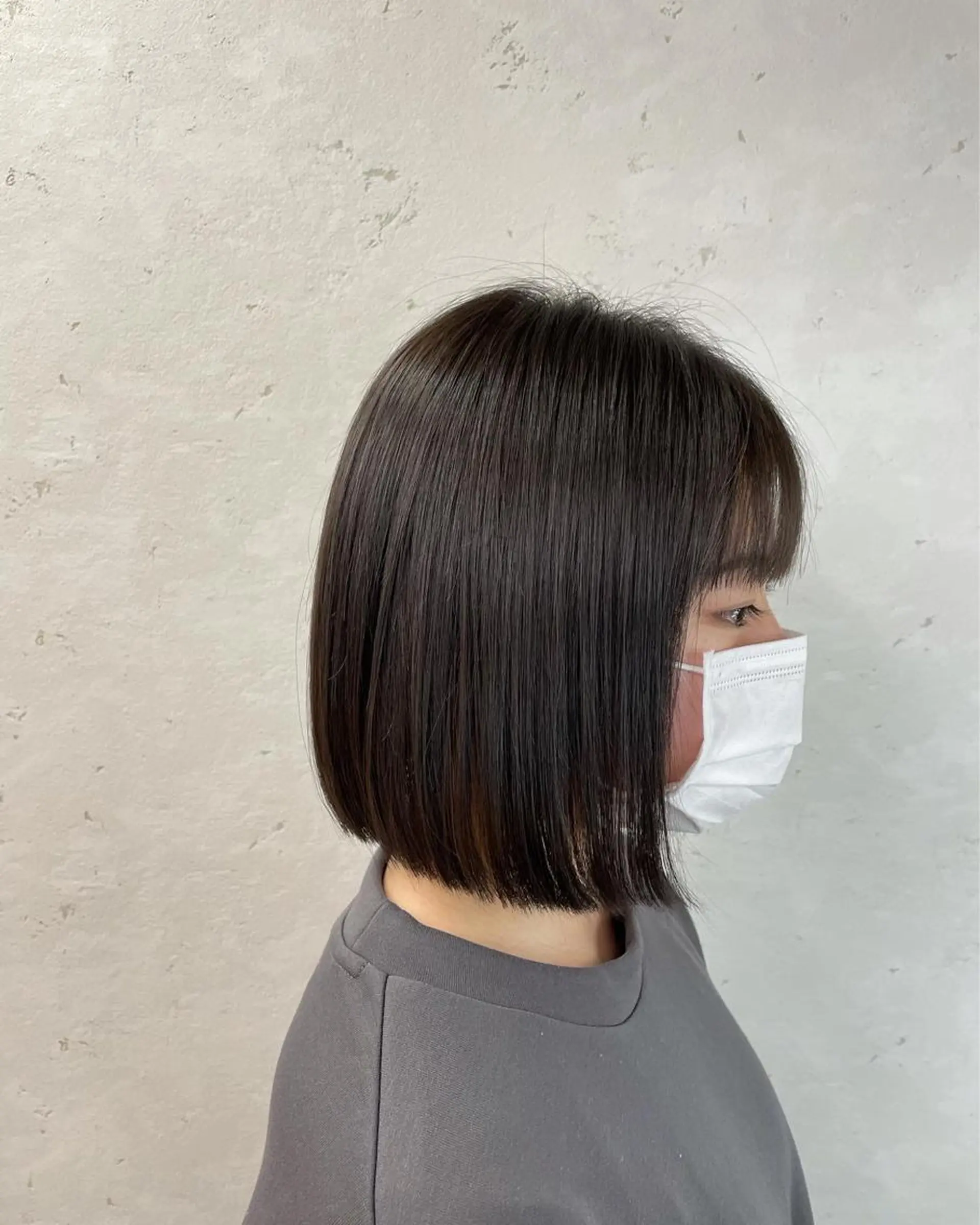 ショート ボブ テラダ ユウシンのヘアスタイル