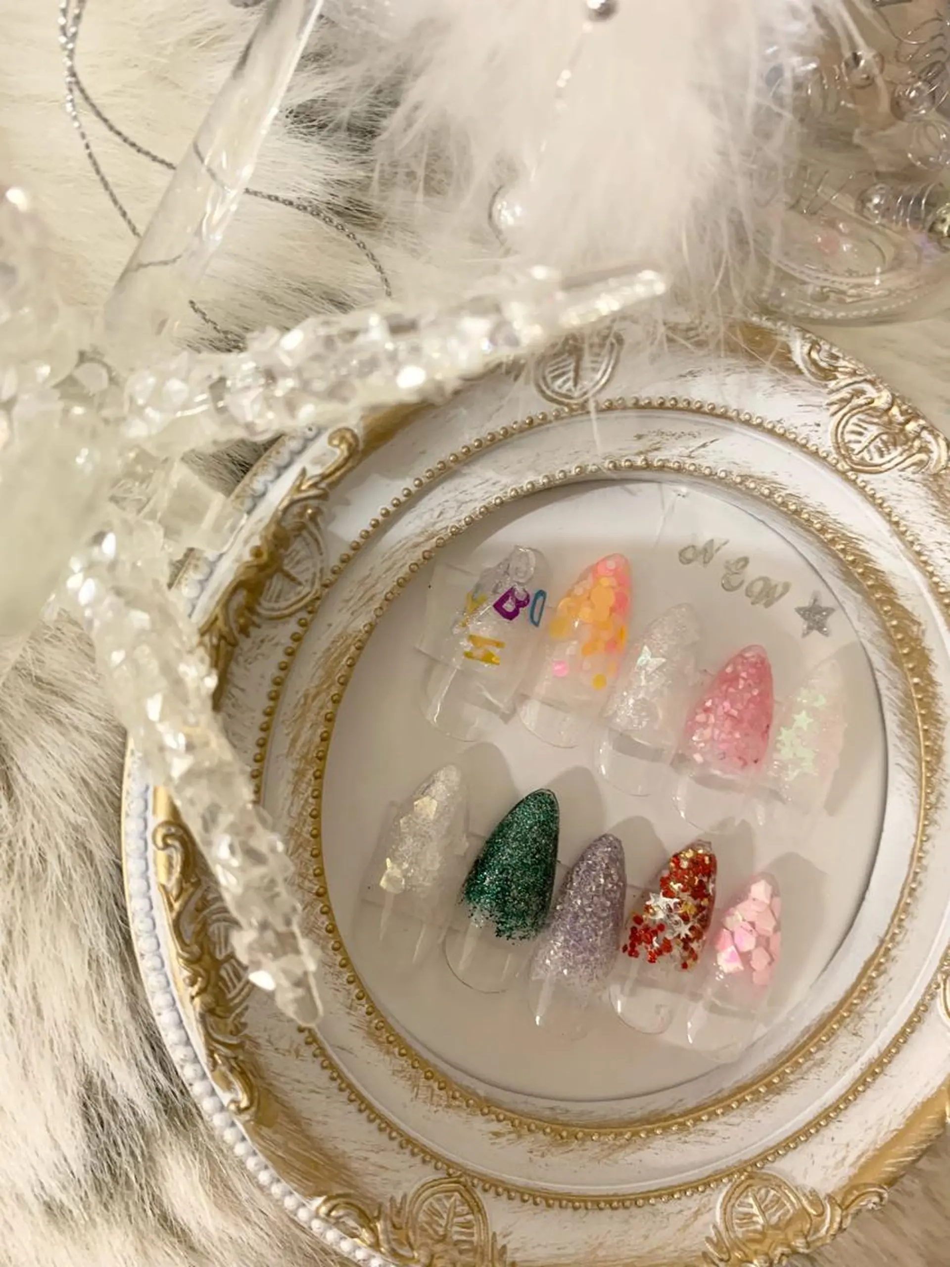 ネイル スカルプネイル *･*MIMnail *･゜ﾟ･*:･*のネイルデザイン