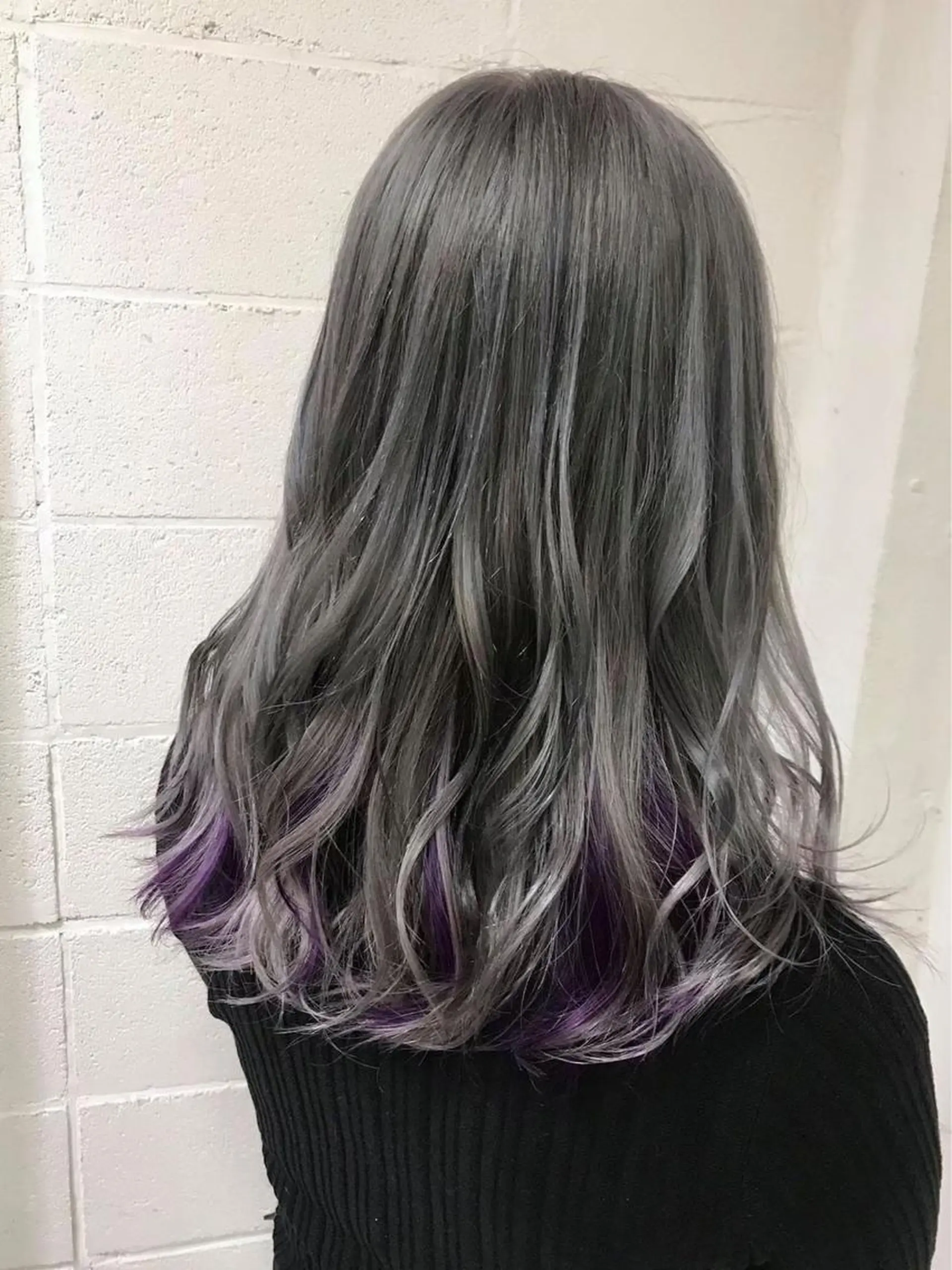 ロング カラー メンズカット無料 🌙 松本のヘアスタイル