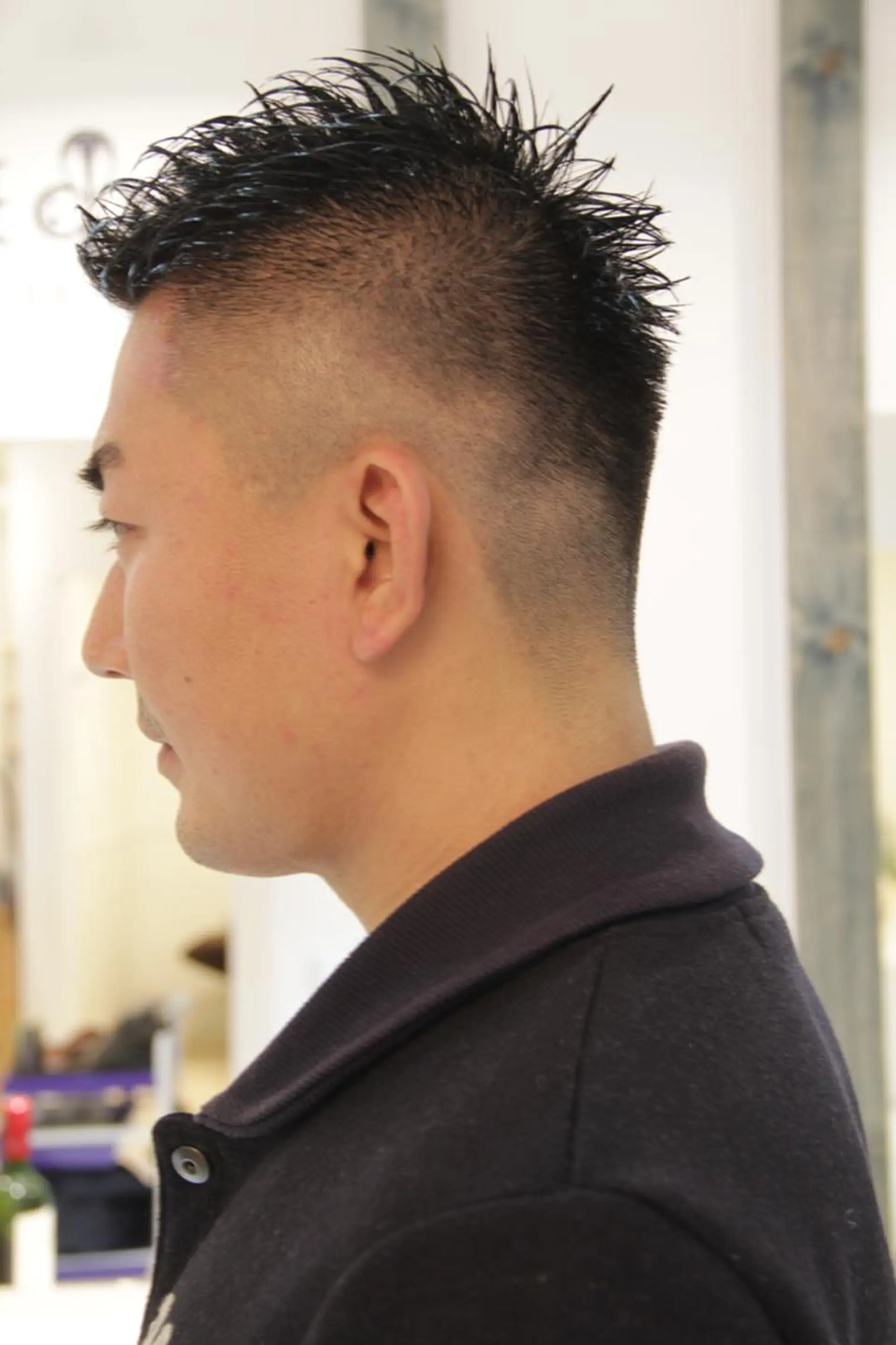 ミディアム カラー パーマ ヘアアレンジ メンズ キッズ ネイル マツエク・マツパ 吉岡 三四朗のヘアスタイル