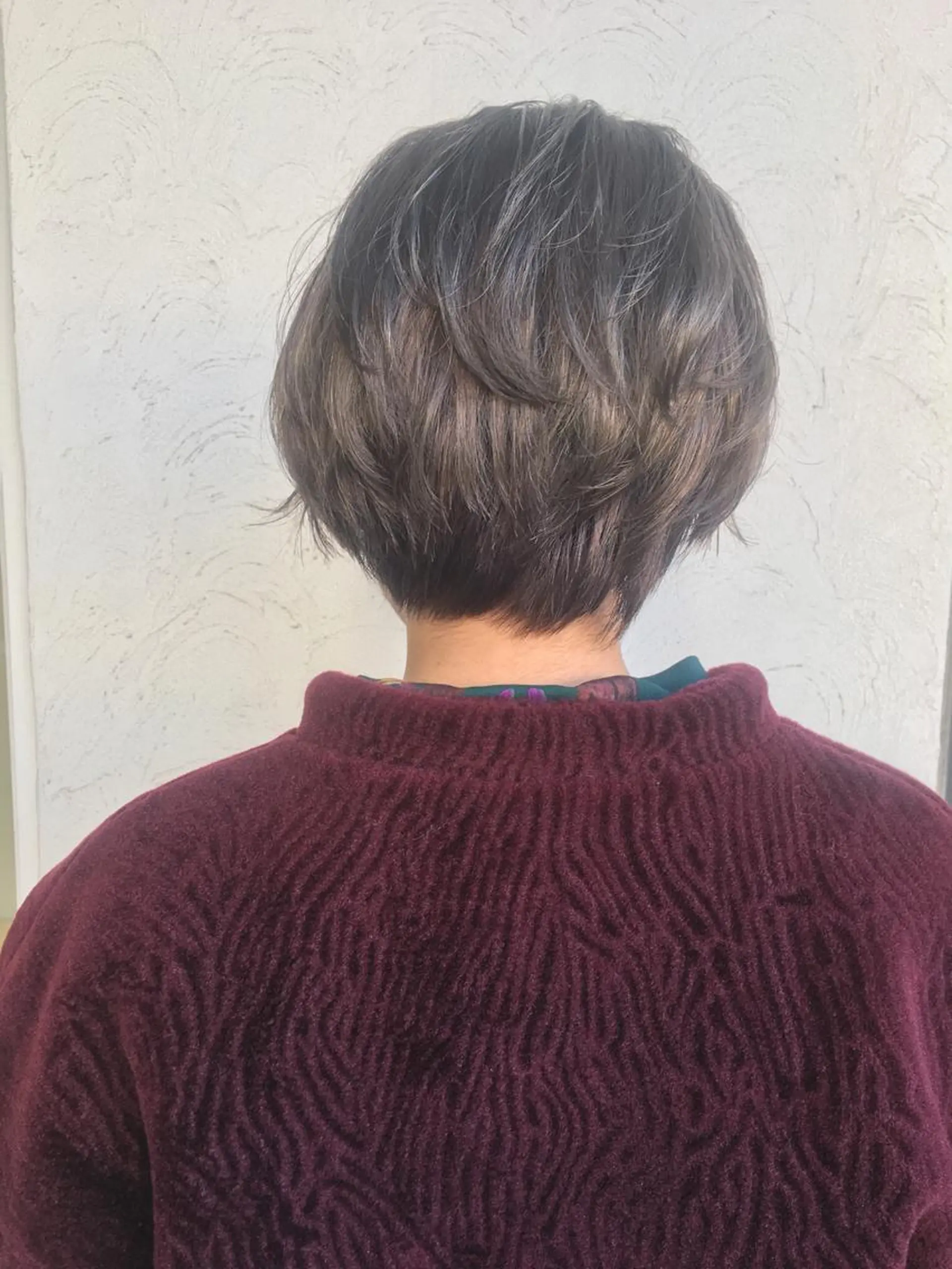 ショート カラー ヘアカラー トリートメント ボブ/レイヤー/艶 🦕risa 森下のヘアスタイル