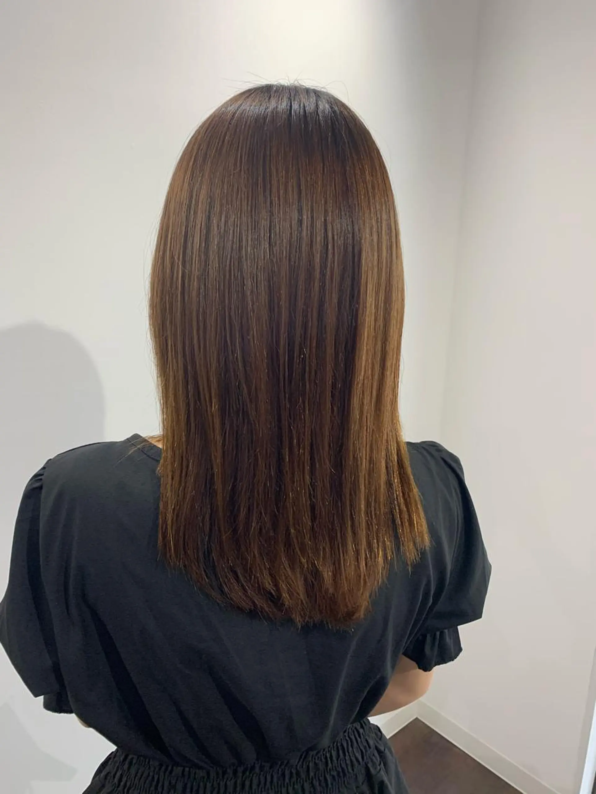 ミディアム パーマ hair studio PEACE所属・寺本 早希のヘアスタイル