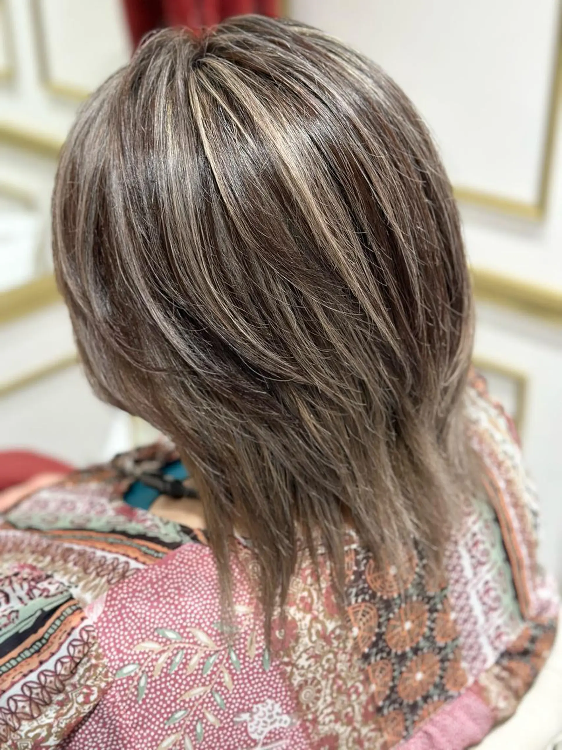 ミディアム カラー カット ヘアカラー トリートメント 代表/岩橋 稜のヘアスタイル