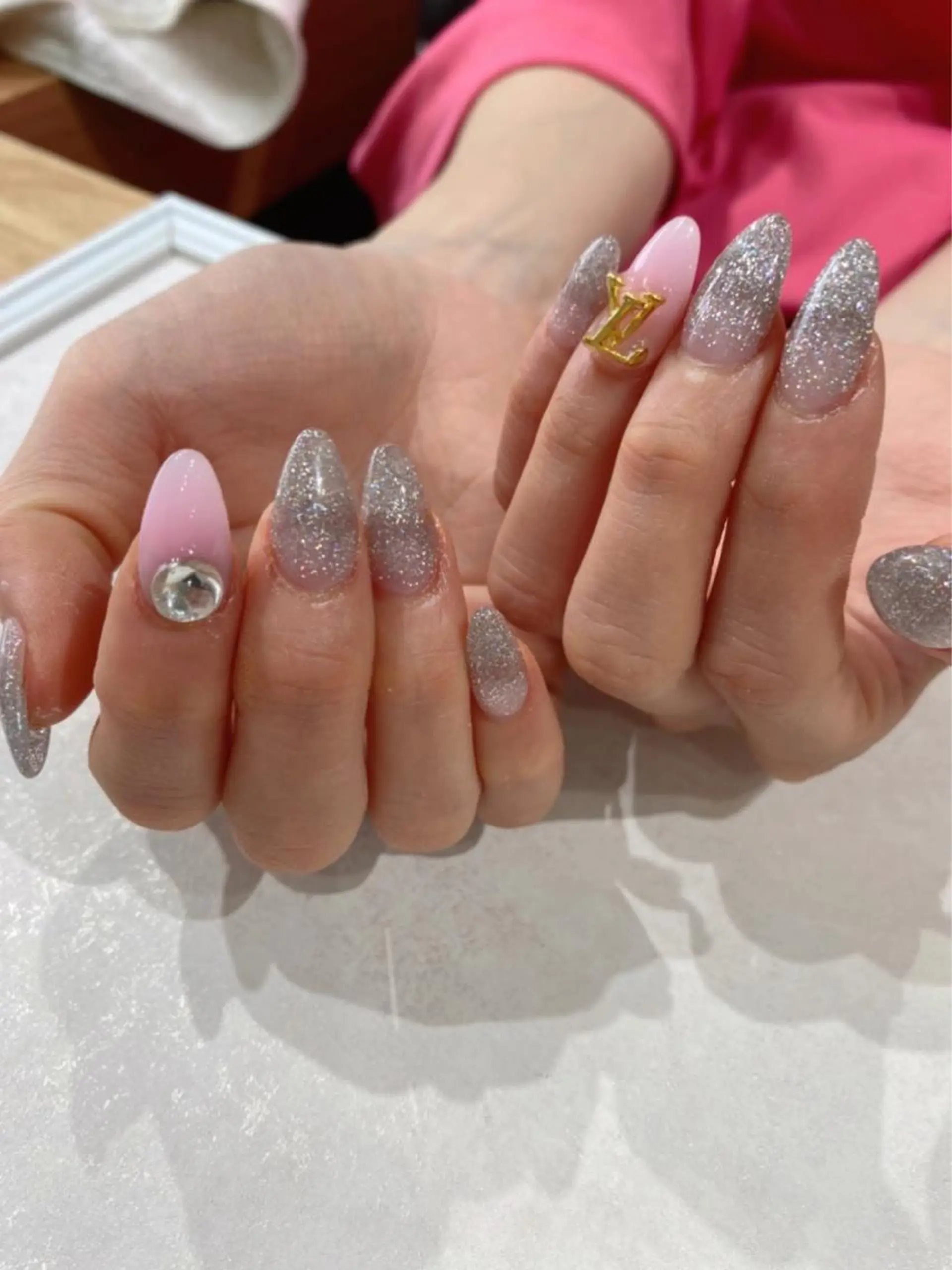 セミロング ハンドネイル Nail R💫 naoのネイルデザイン